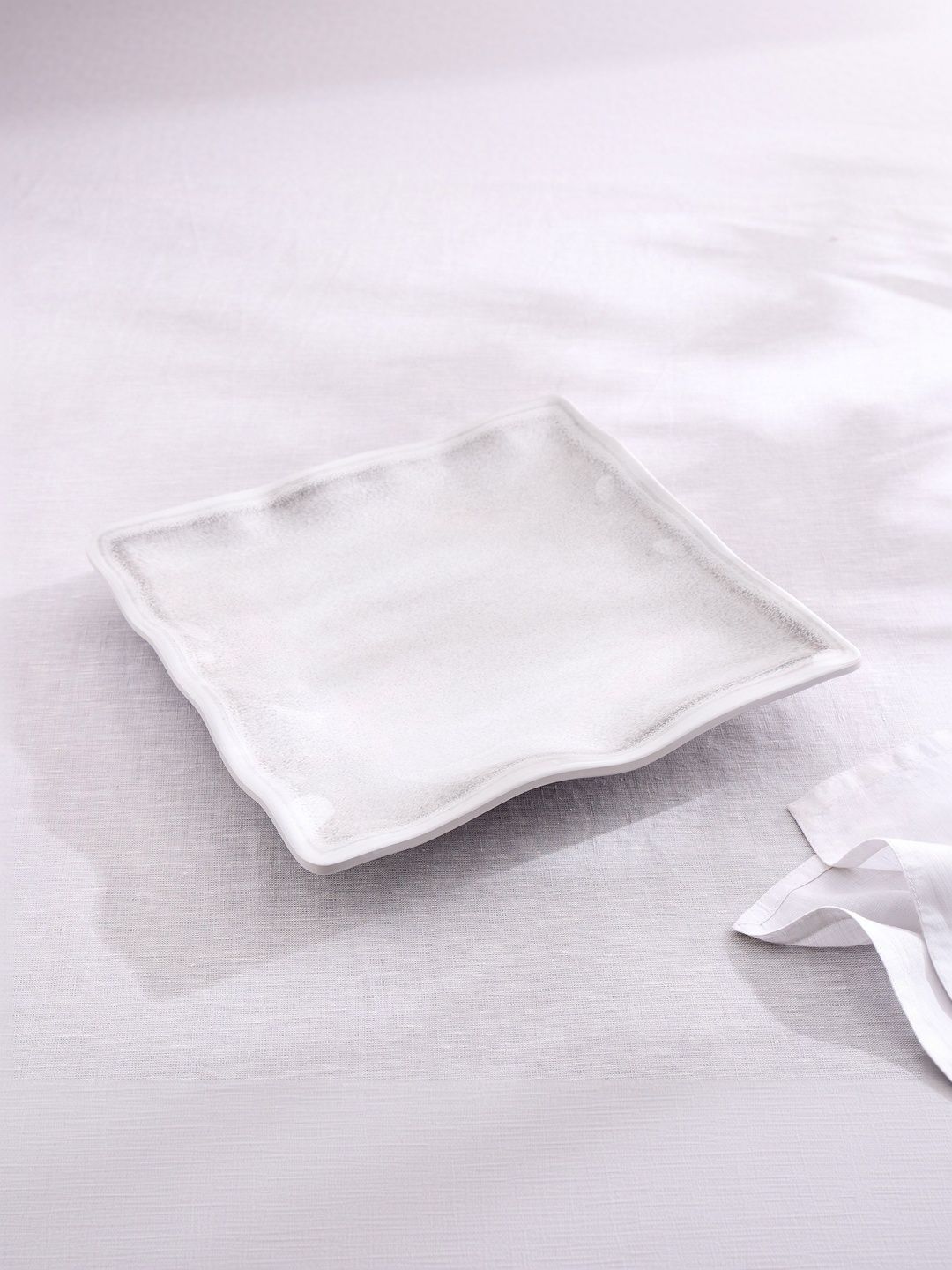 Home Centre Grey Silvano American Melamine Serving Platter