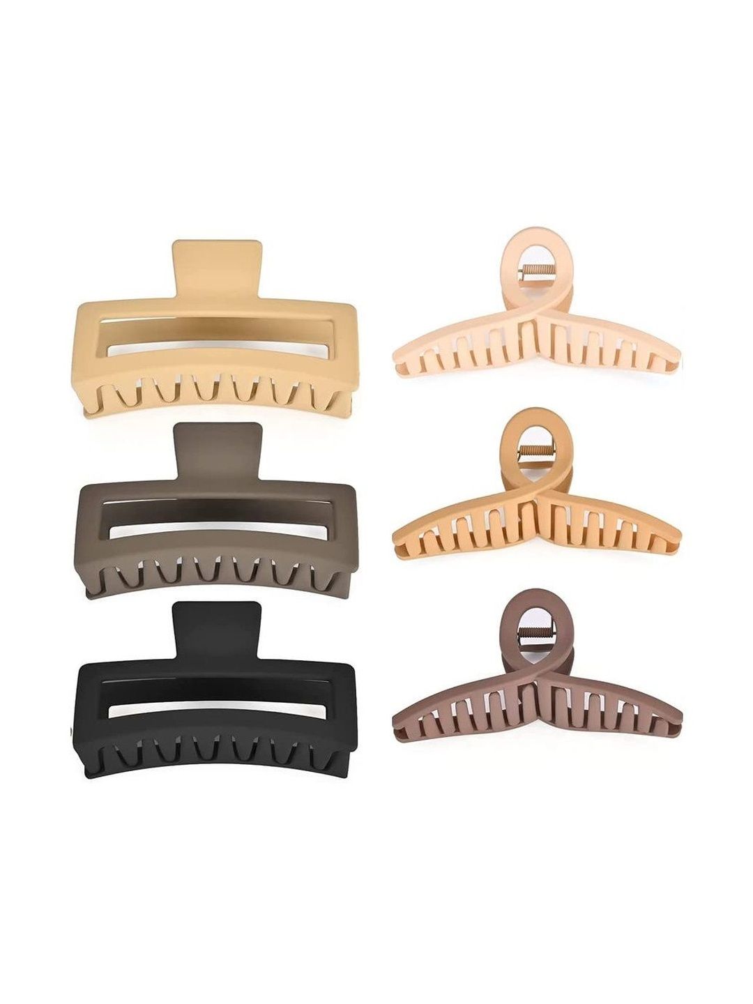 Buy SZN Women Set of 6 Claw Clip - Hair Accessory for Women