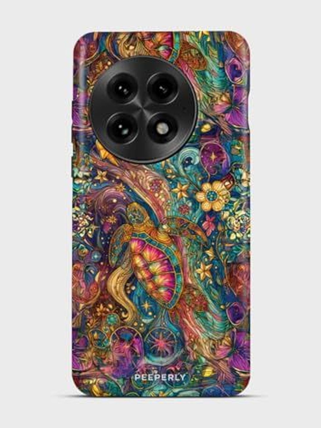 PEEPERLY Floral Printed Back Case Mobile Accessories
