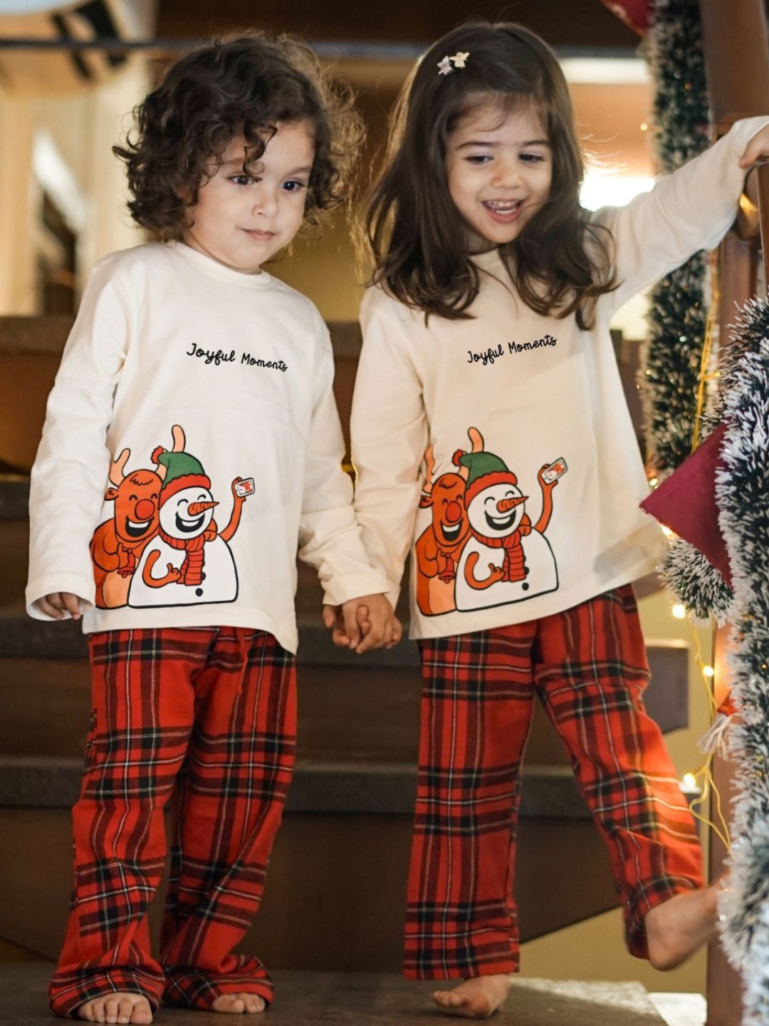 Nap Chief Kids Unisex Graphic Printed Relaxed Fit Cotton Night Suit