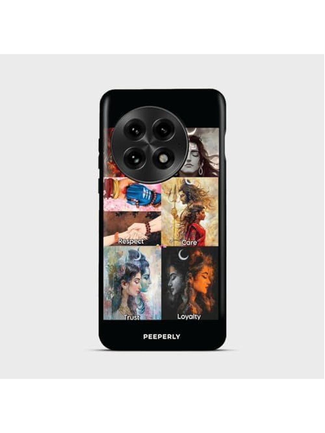PEEPERLY Conversational Printed Back Case Mobile Accessories