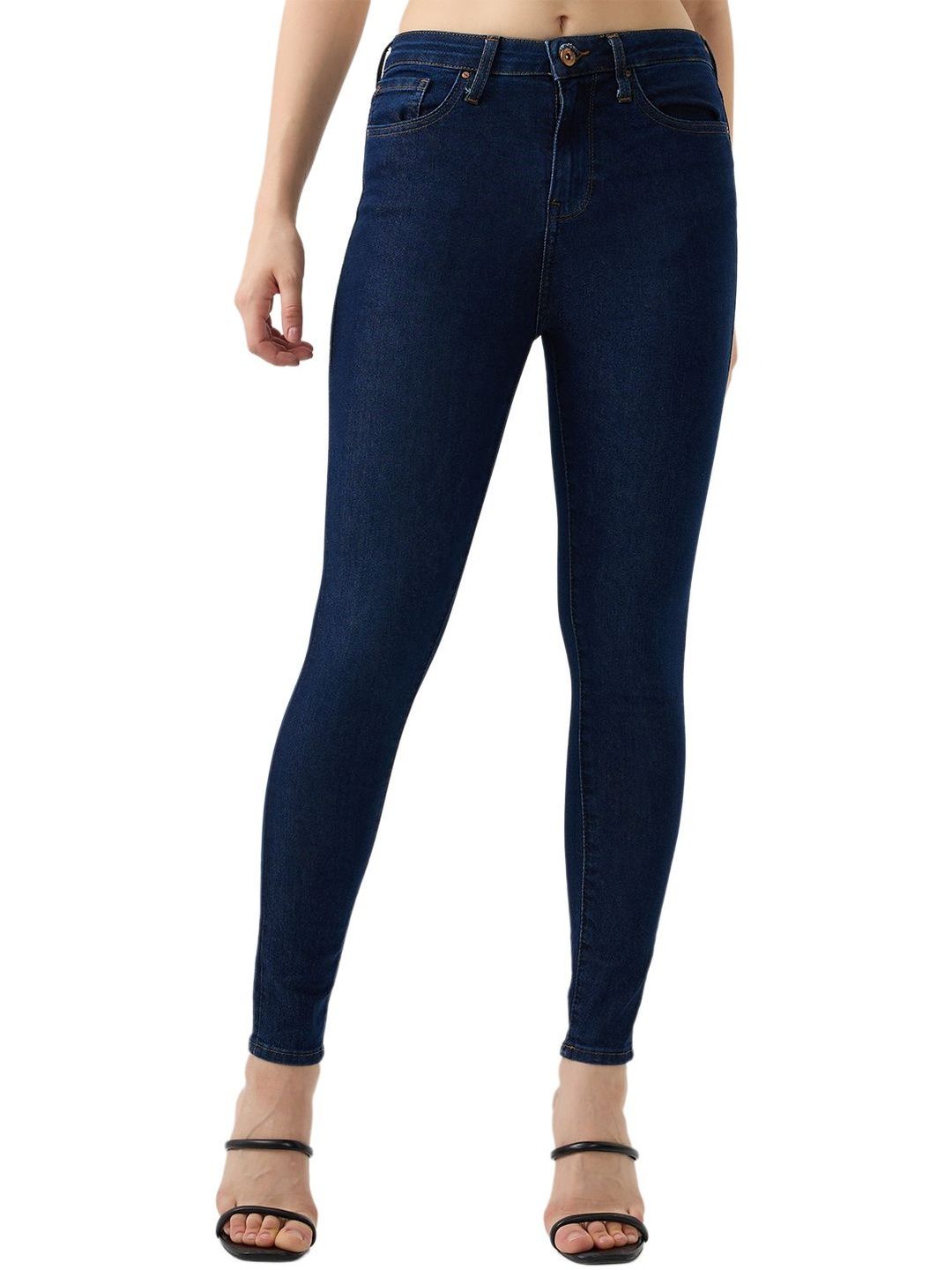 SPYKAR Women Super Skinny Fit High-Rise Stretchable Jeans