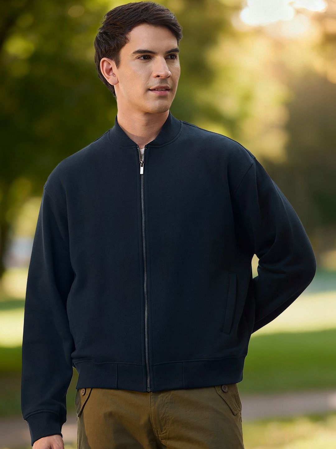 NOBERO NOBERO Men Bomber Jacket