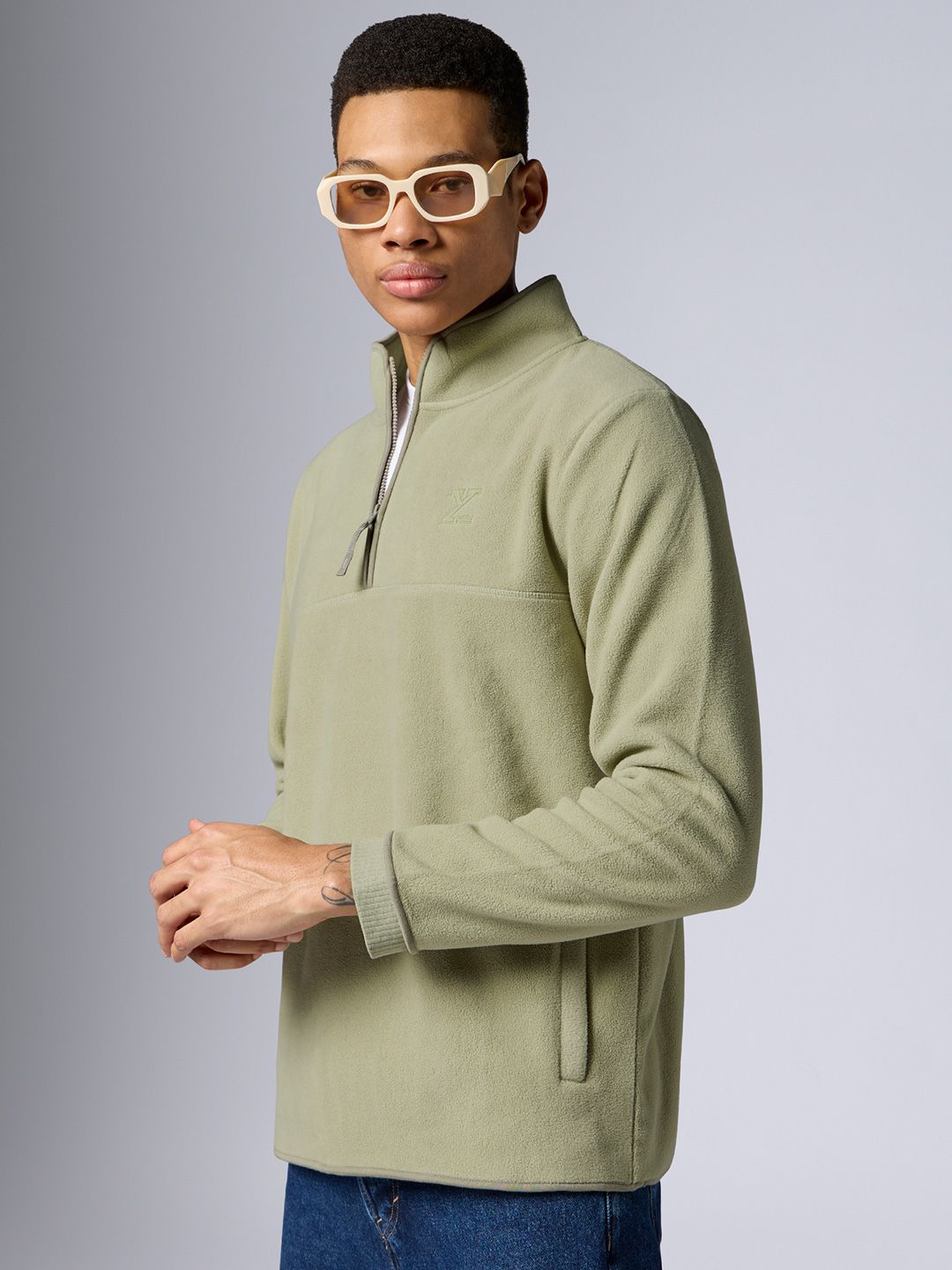 Buy XYXX Men Regular Fit Solid Grey IntelliLuxe Jet-Setter Half