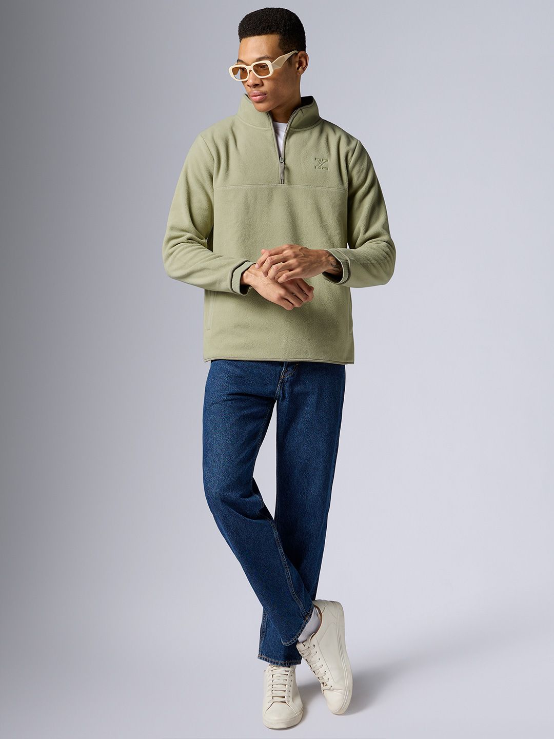 Buy XYXX Men Regular Fit Solid Grey IntelliLuxe Jet-Setter Half