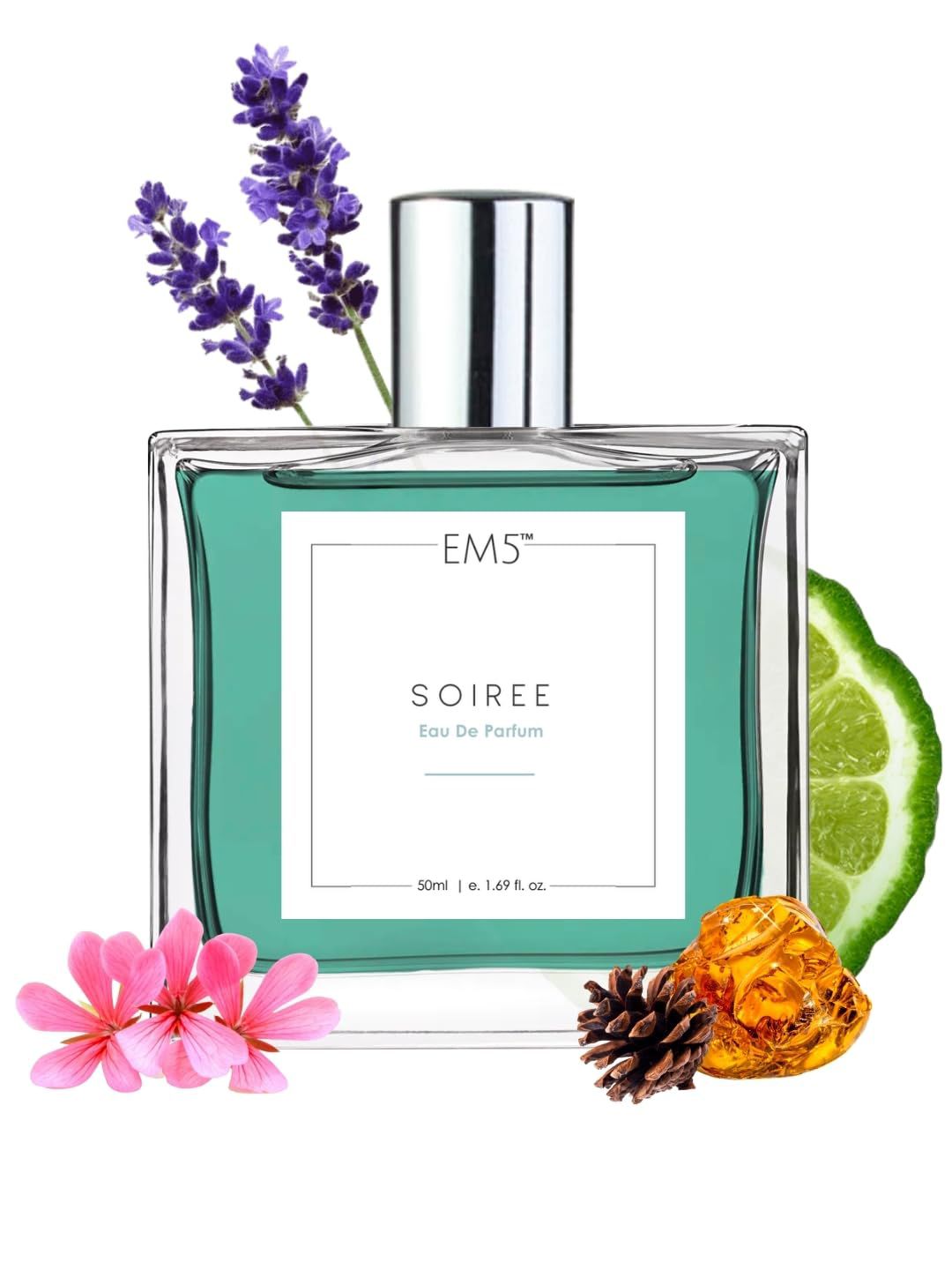 EM5 Soiree Long Lasting Eau De Parfum- 50 ml
