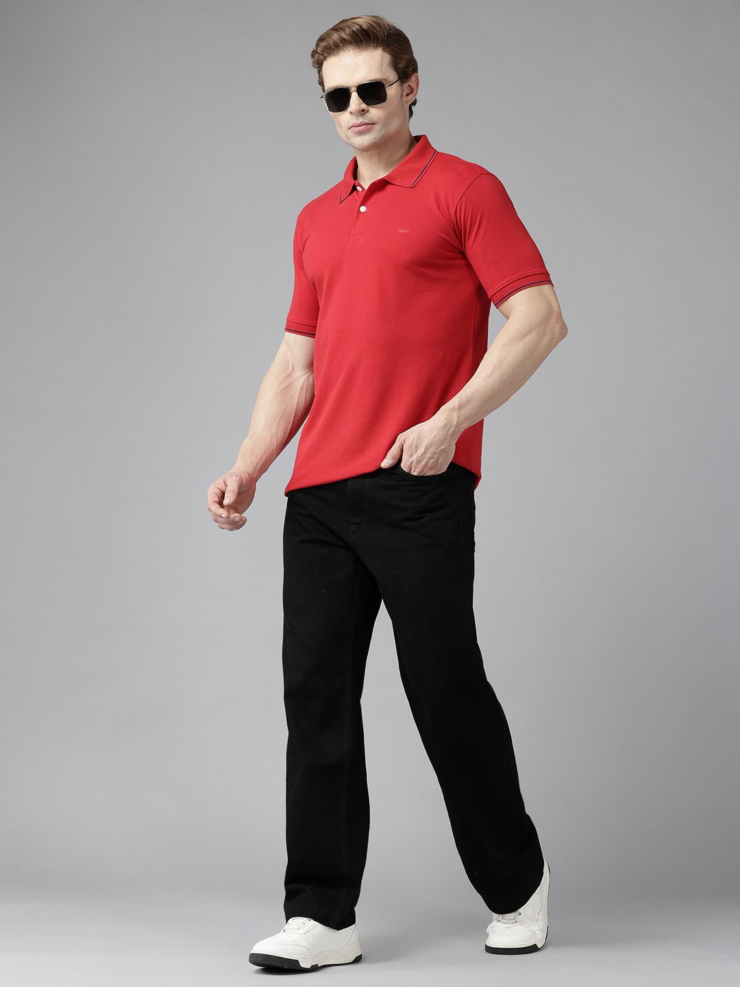 Park Avenue Polo Collar Slim Fit T-shirt