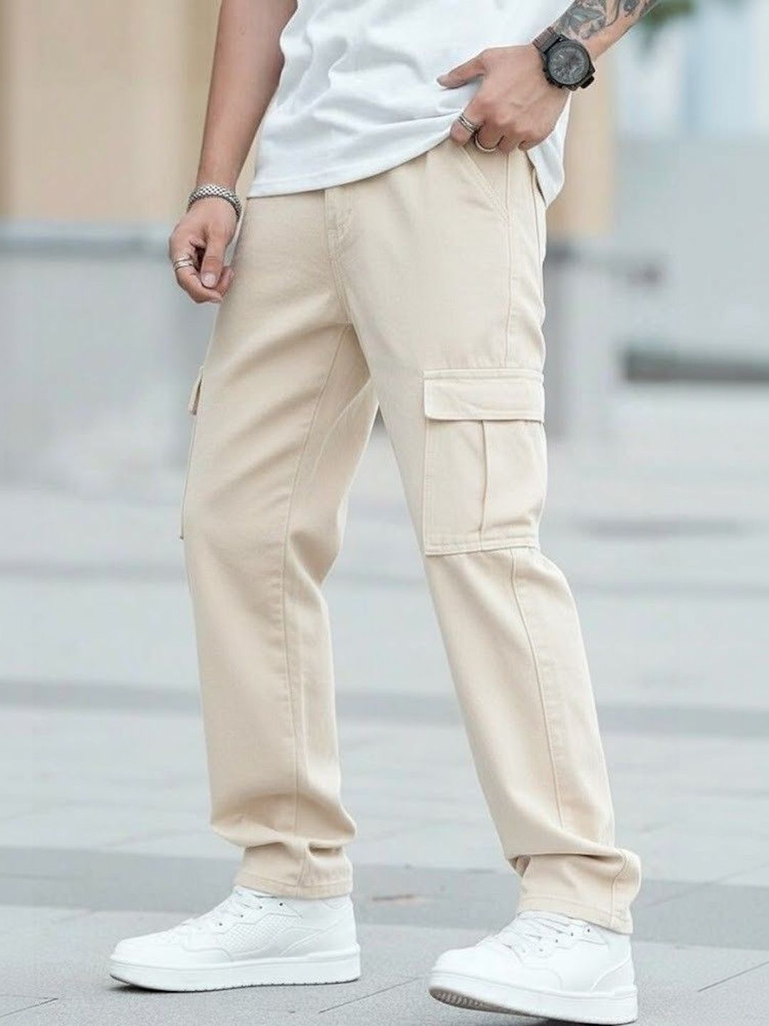 Niffar Fashion Men High-Rise Stretchable Jeans
