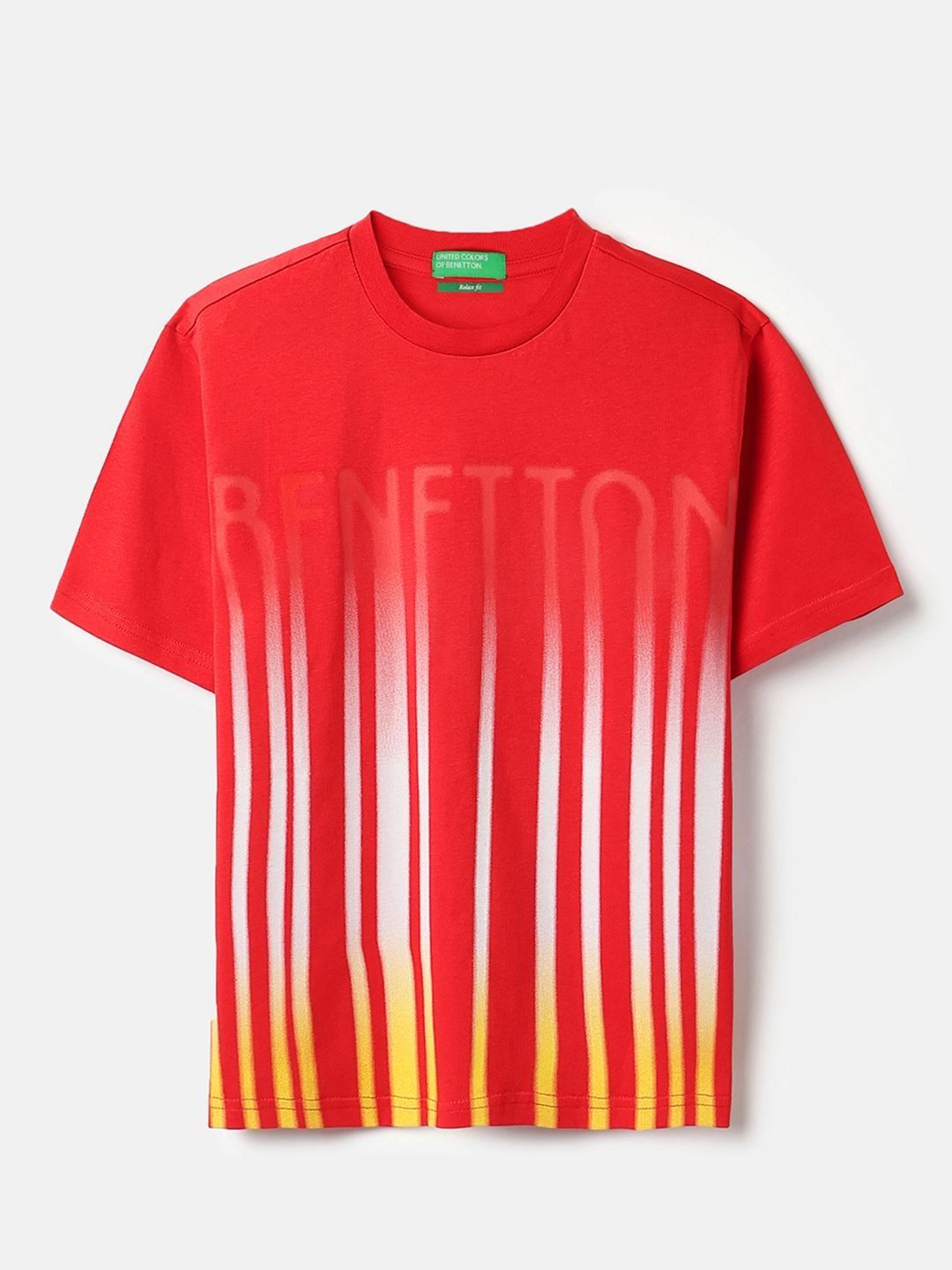 United Colors of Benetton Girls Pure Cotton Tshirts