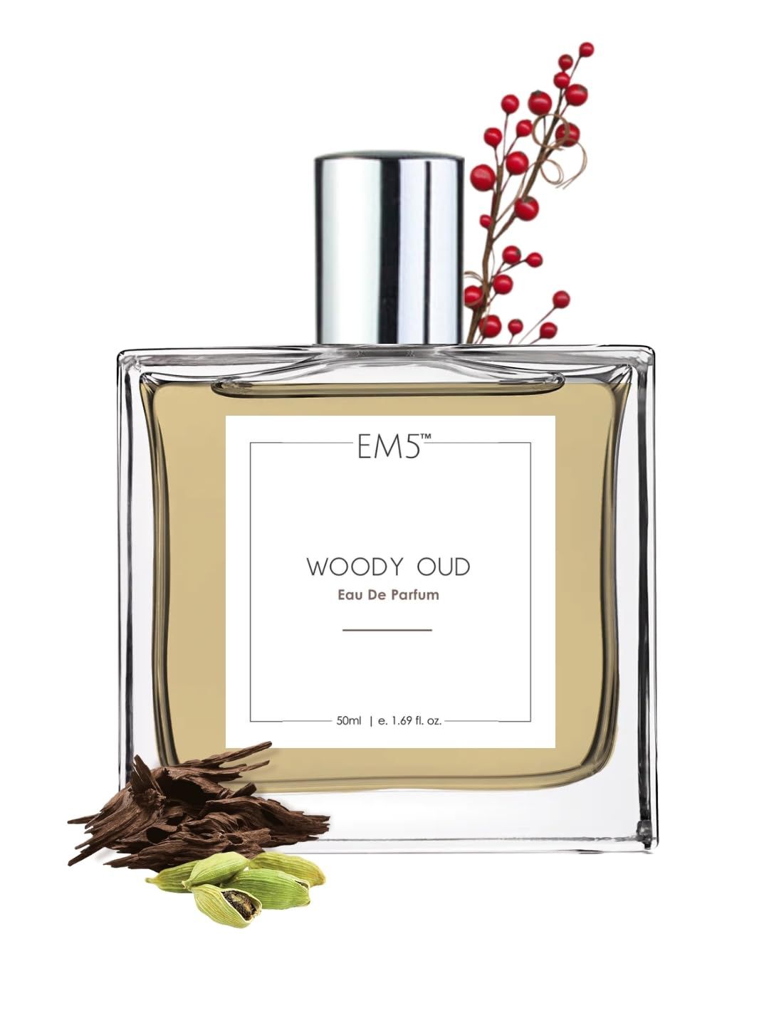 EM5 Men Woody Oud Spicy Eau De Parfum 50ml