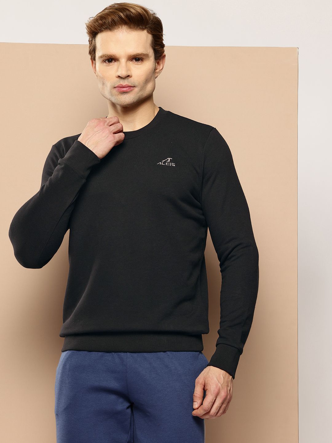 Alcis Brand Logo Detail Sweatshirt