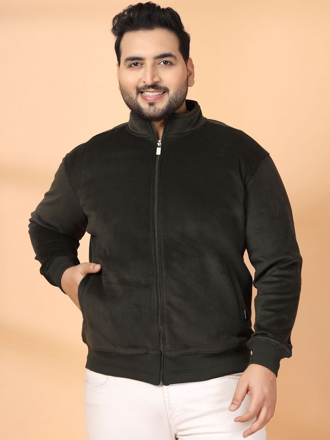 plusS Men Bomber Jacket