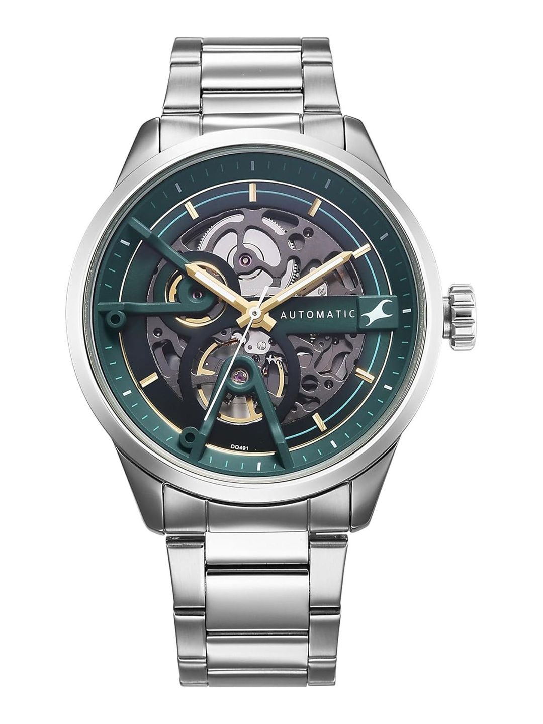 Fastrack Fastrack Automatic 2 Analog Green Dial Watch For Men - 3318SM01