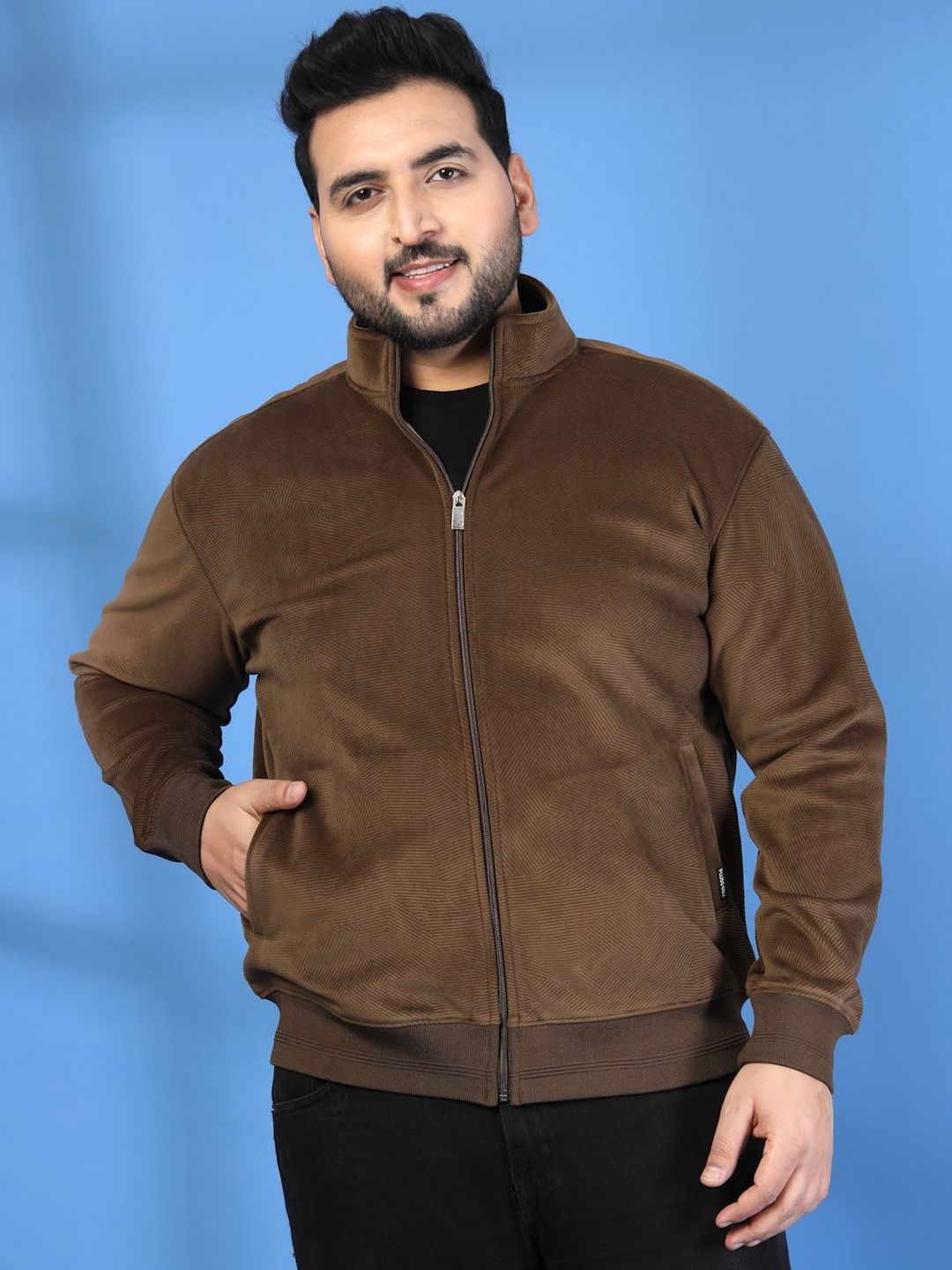 plusS Men Bomber Jacket