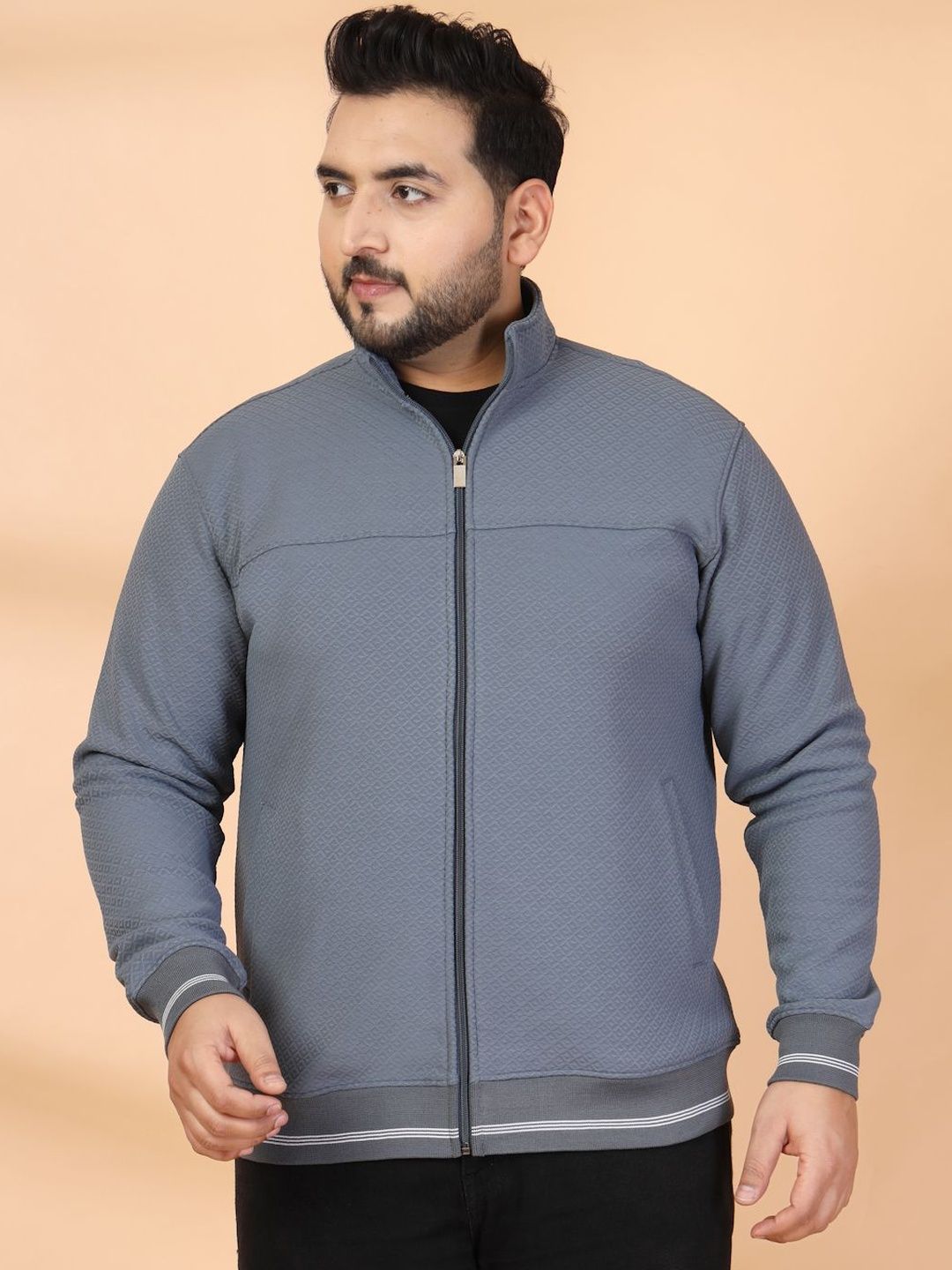 plusS Men Bomber Jacket