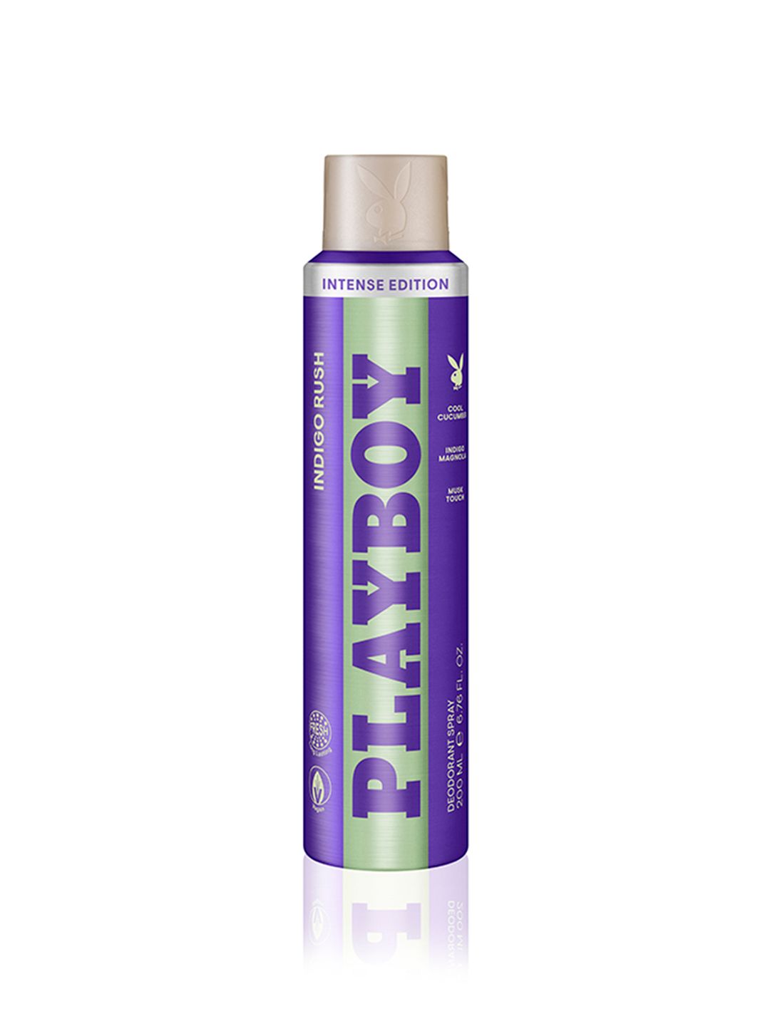 Playboy Women Indigo Rush Deodorant - 134g(200ml)