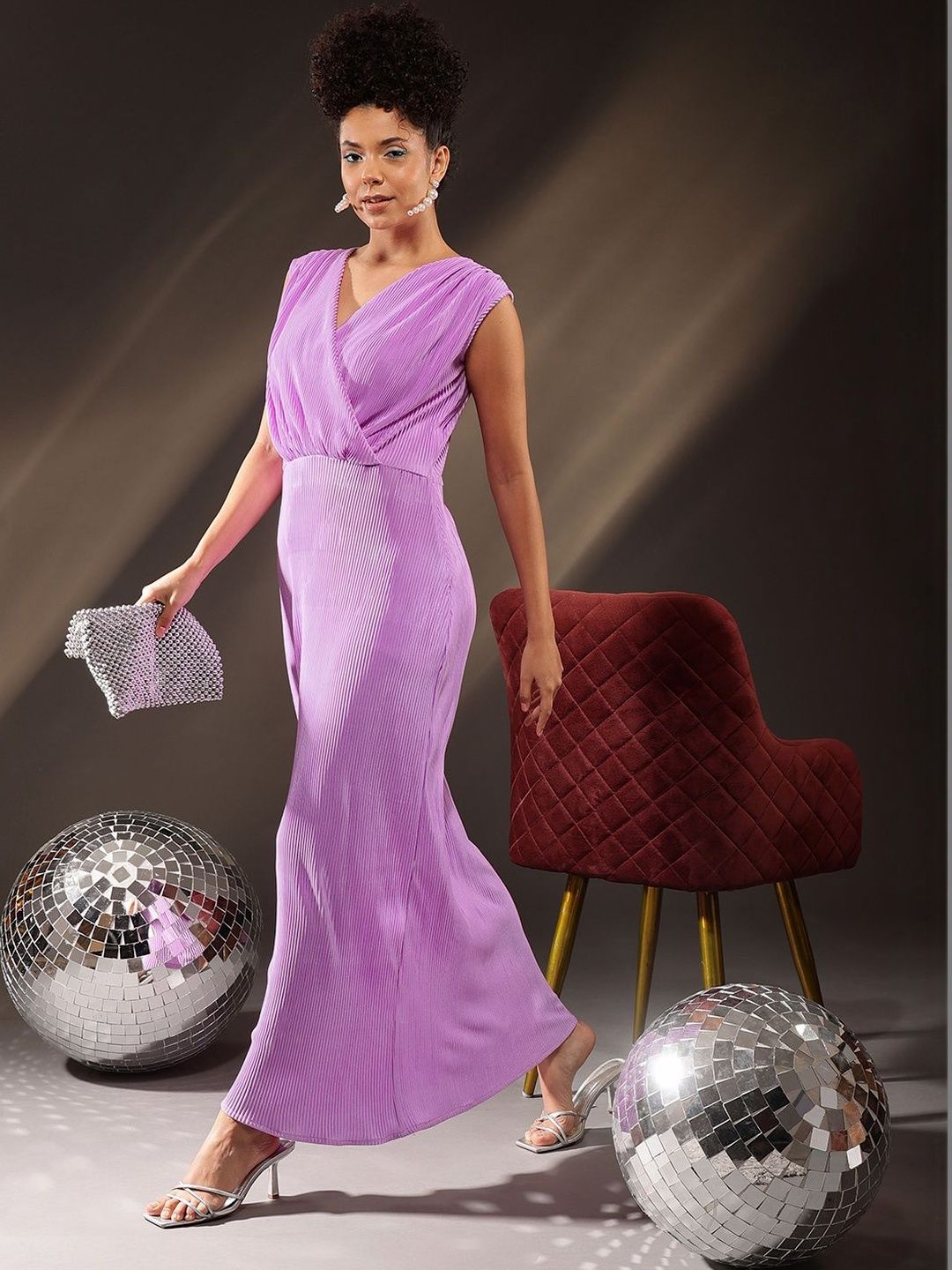 all about you Net Maxi Dress
