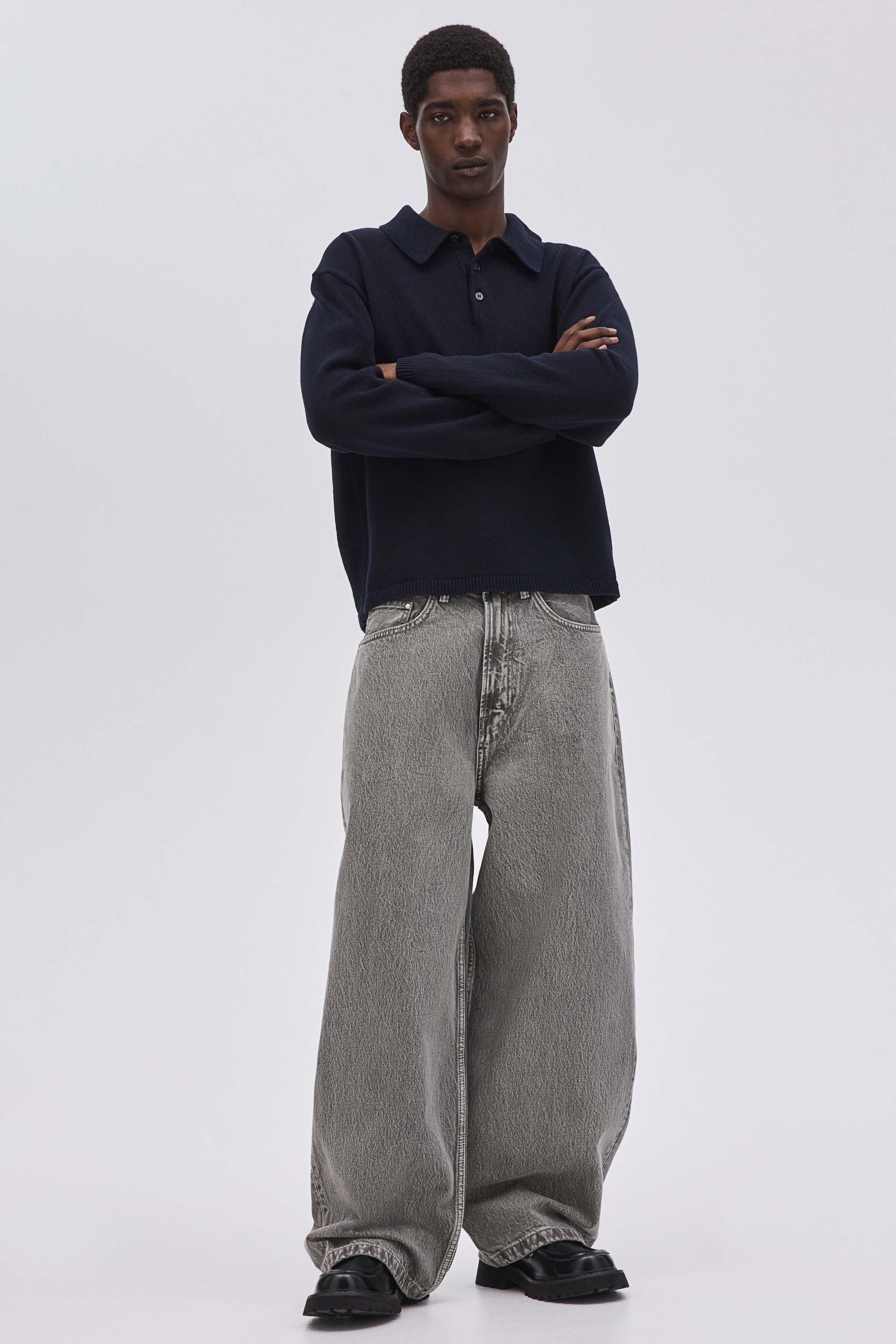 Buy H&M Super Baggy Jeans - Jeans for Men 37932466 | Myntra