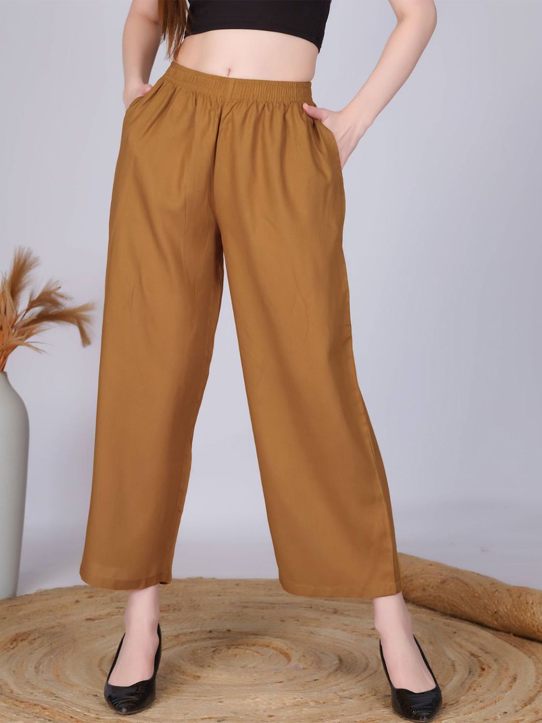 Vivika Women Straight Fit Palazzos