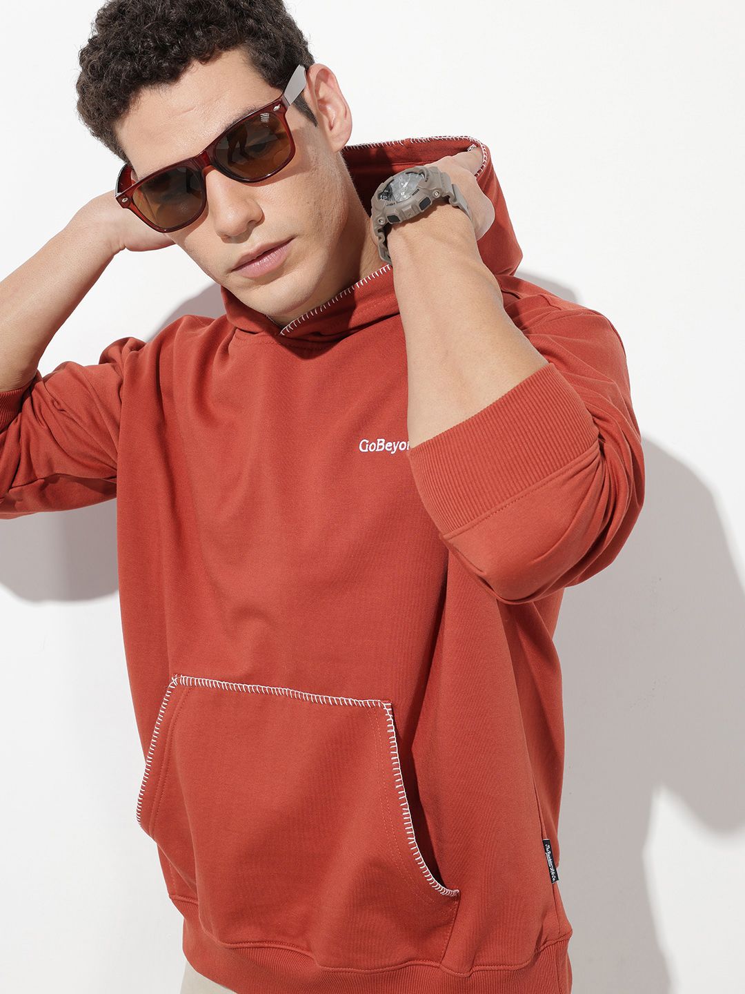Roadster The Roadster Life Co. Hood Knitted Sweatshirt