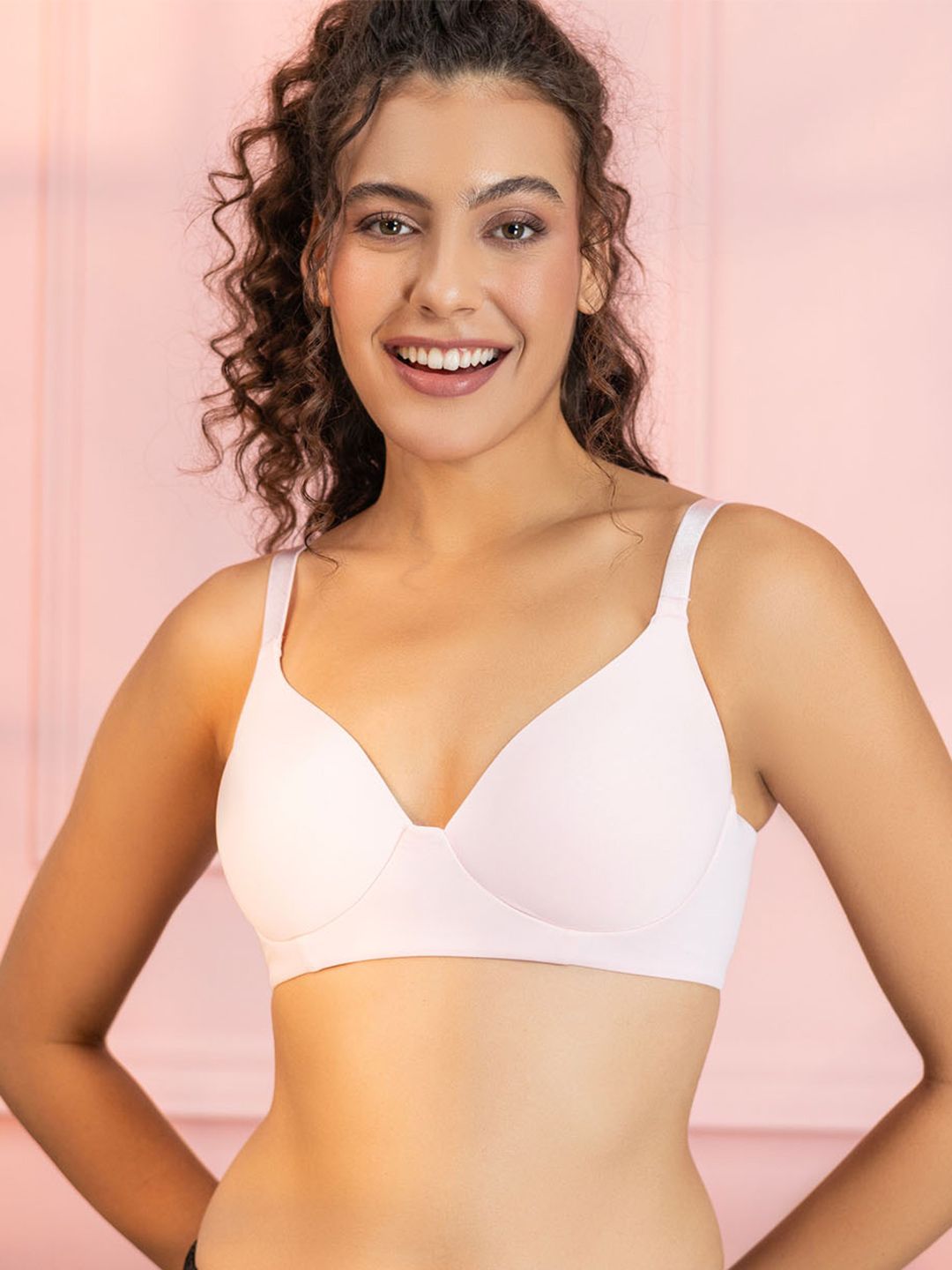 Chelvet Lightly Padded  Soft Deep Coverage Bra