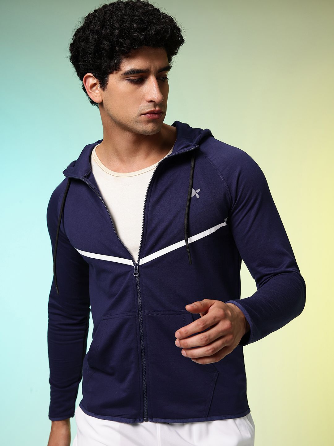 HRX by Hrithik Roshan Hooded Running Sweatshirt