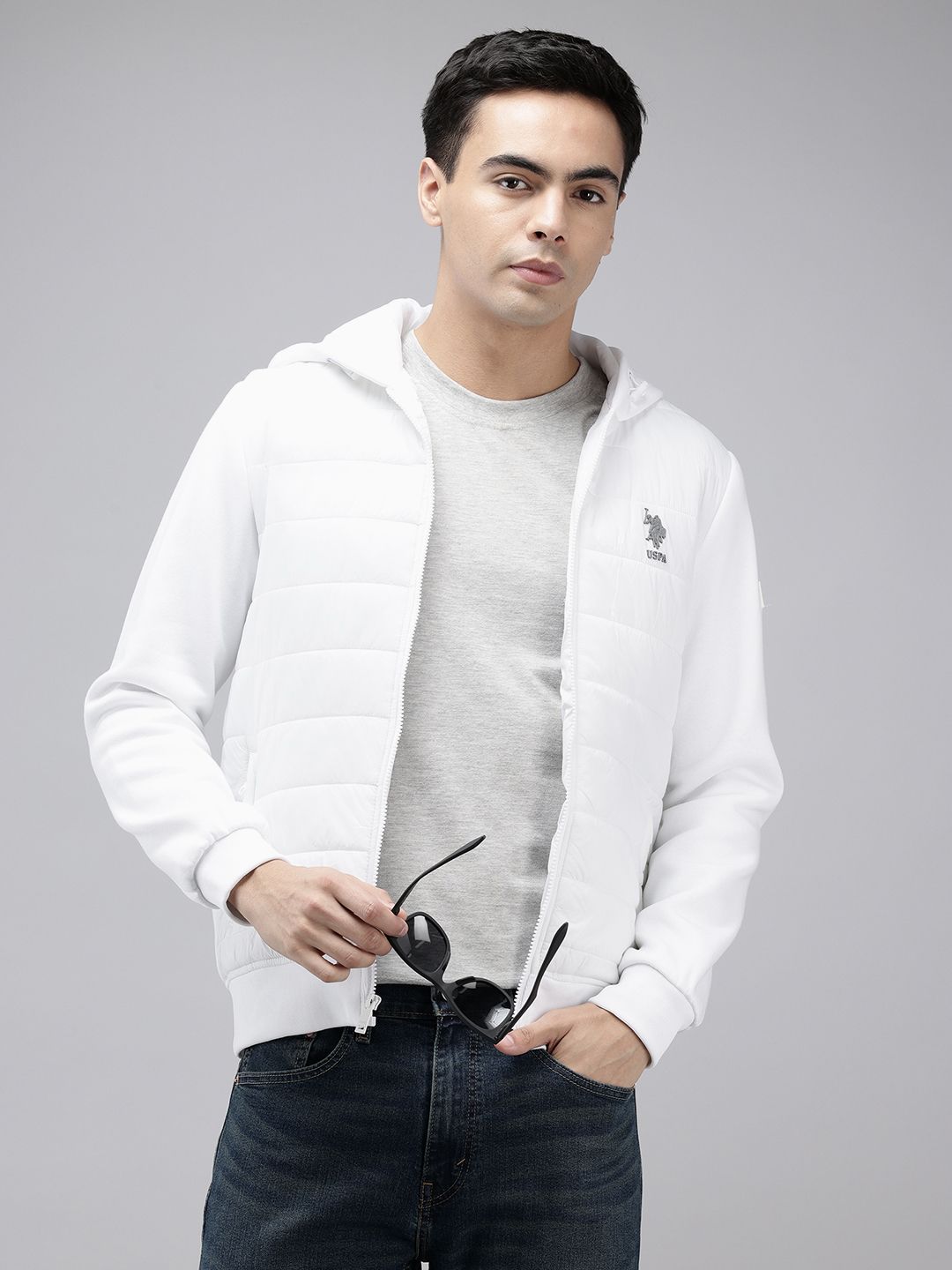 U.S. Polo Assn. Denim Co. Hooded Padded Jacket