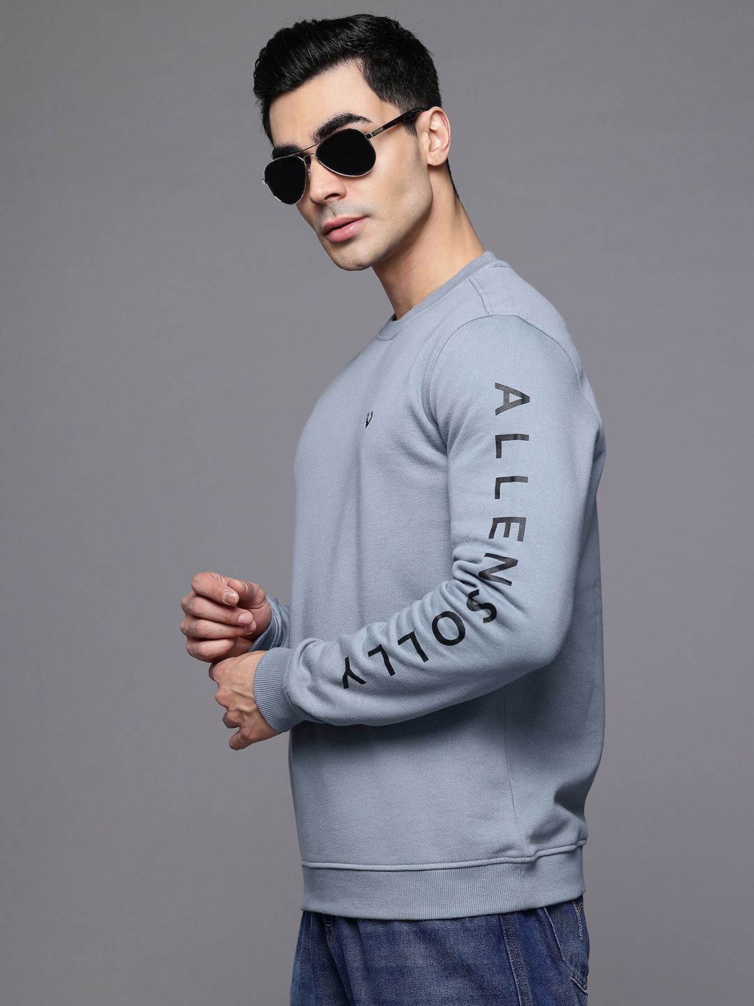 Allen Solly Brand Logo Printed Sweatshirt
