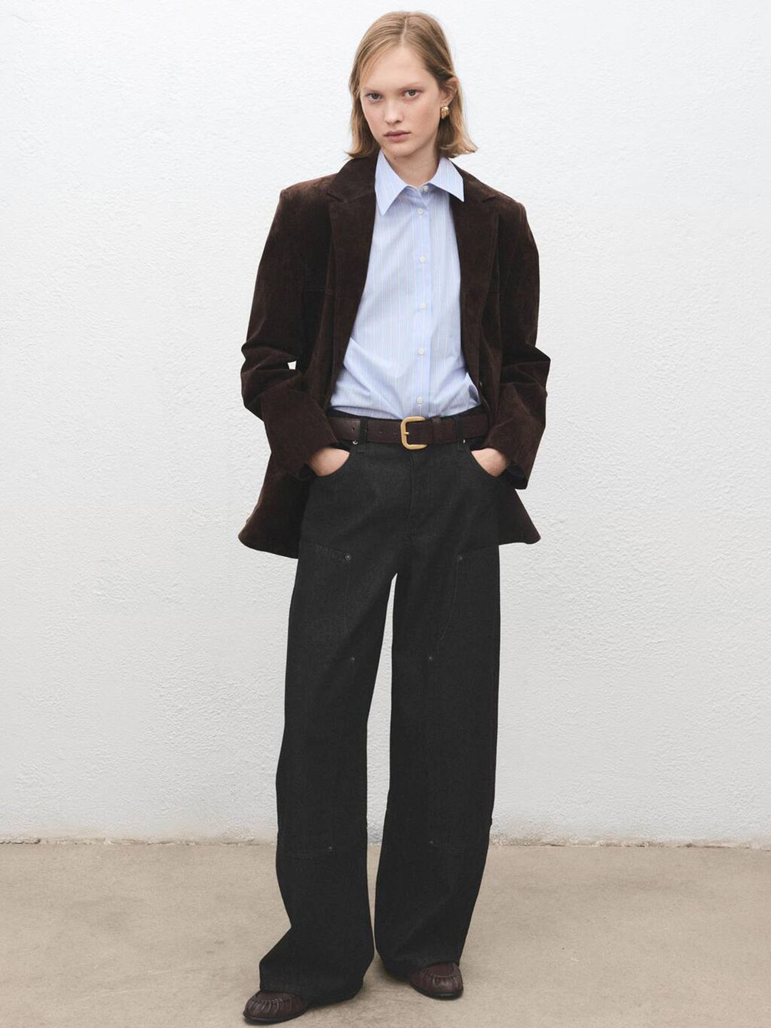 Baggy Fit Mid-Rise Jeans
