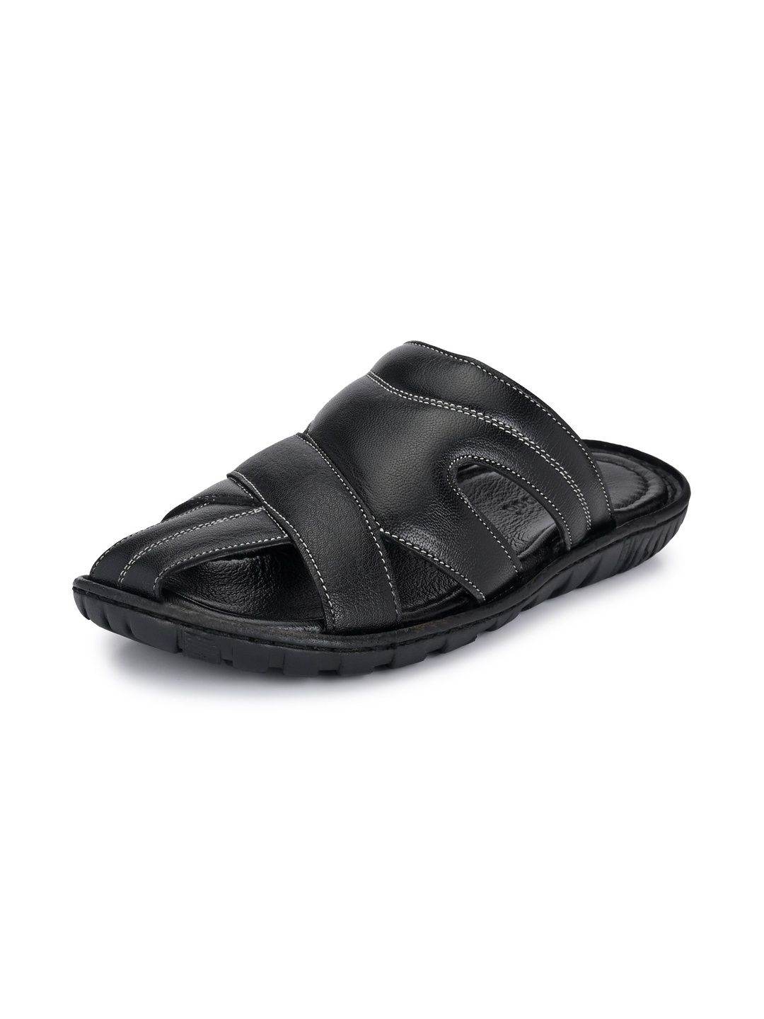Burwood Men's Leather Slippers