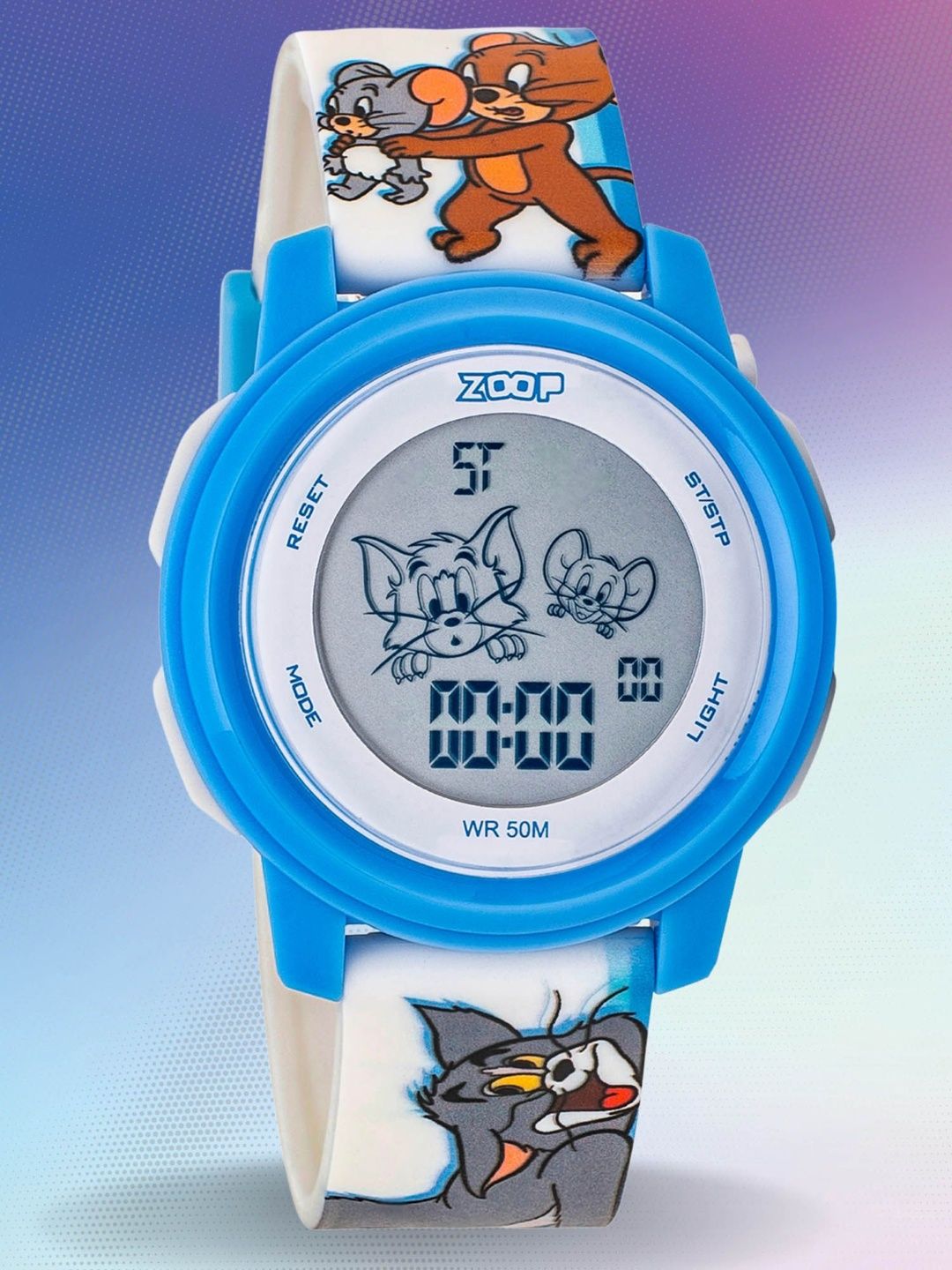 Buy Zoop Tom & Jerry Digital Blue Case Boys Girls Kids Watch from