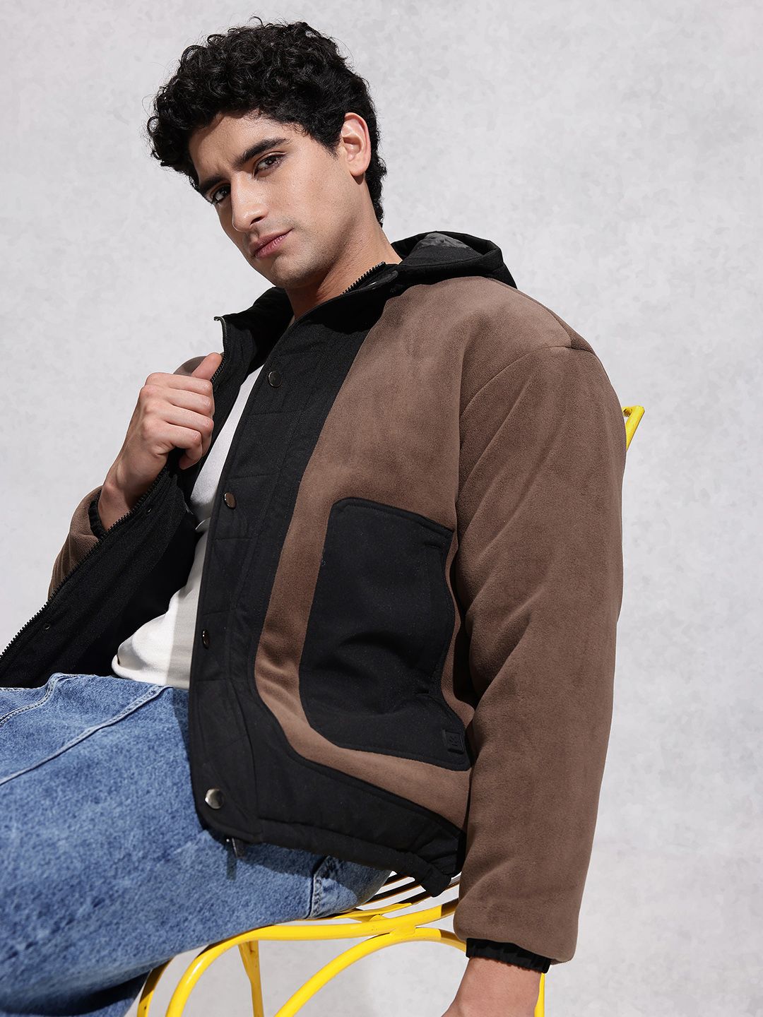 WROGN Hooded Padded Jacket