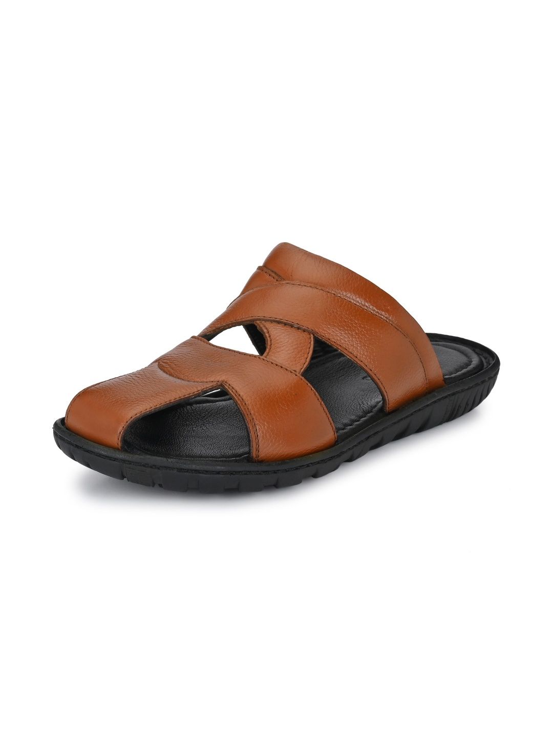 Burwood Men's Leather Slippers