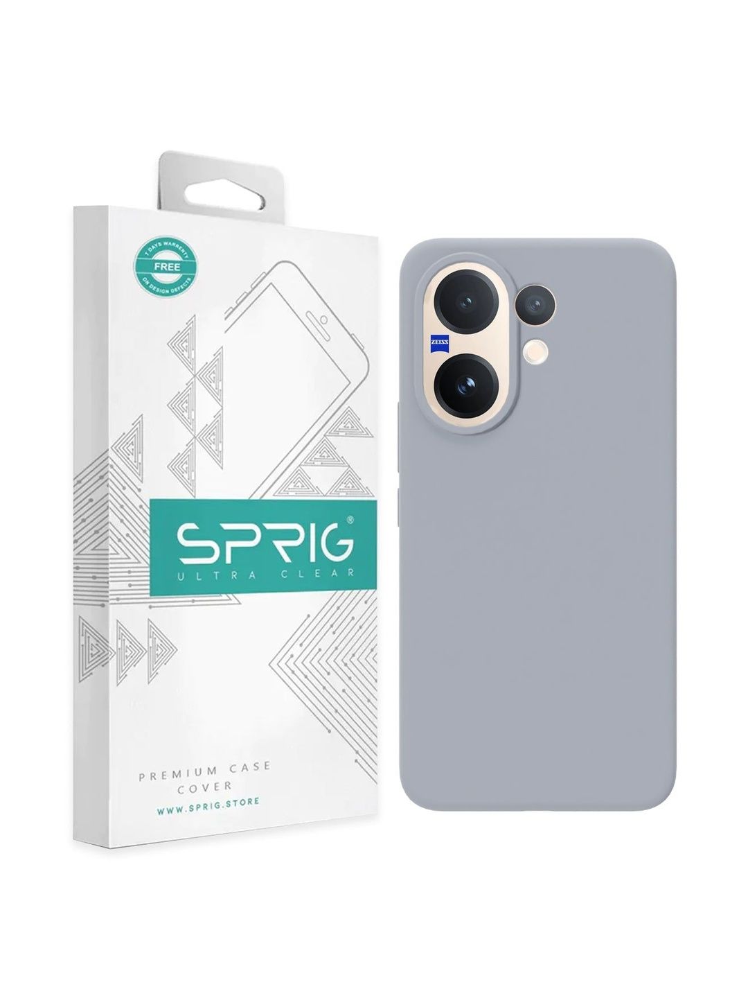 SPRIG Vivo T4 Pro Silicone Back Cover
