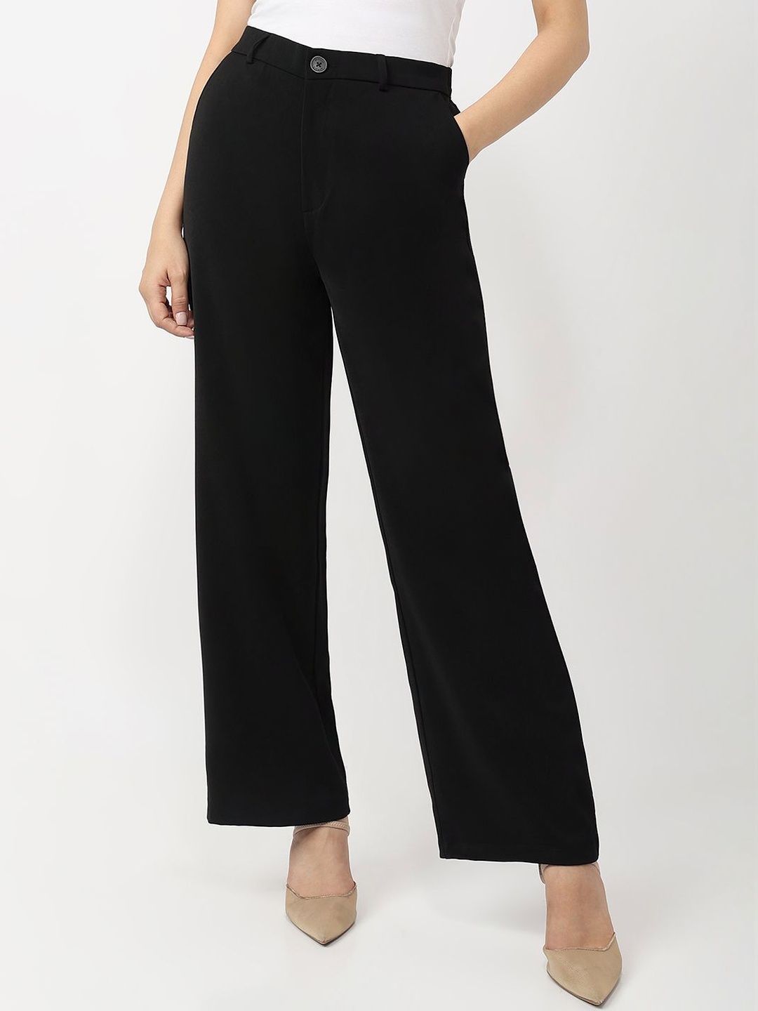 Kraus Jeans Women High-Rise Trousers