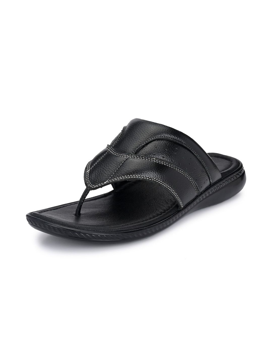 Burwood Men's Leather Slippers
