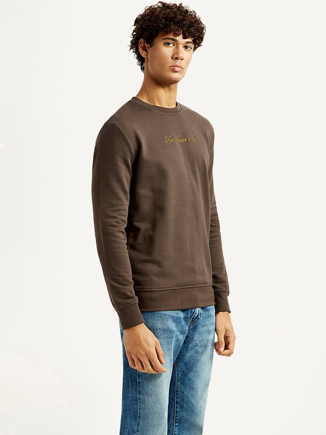 Levis Men Embroidered Sweatshirt