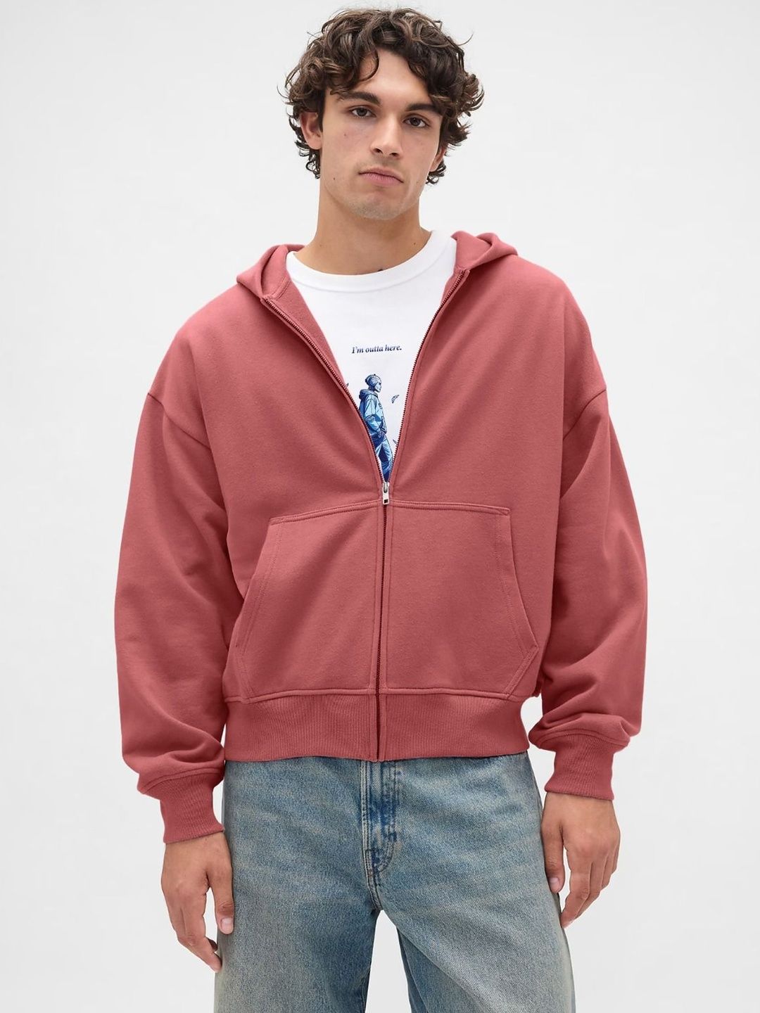MISCHIEF MONKEY Men Hooded Sweatshirt