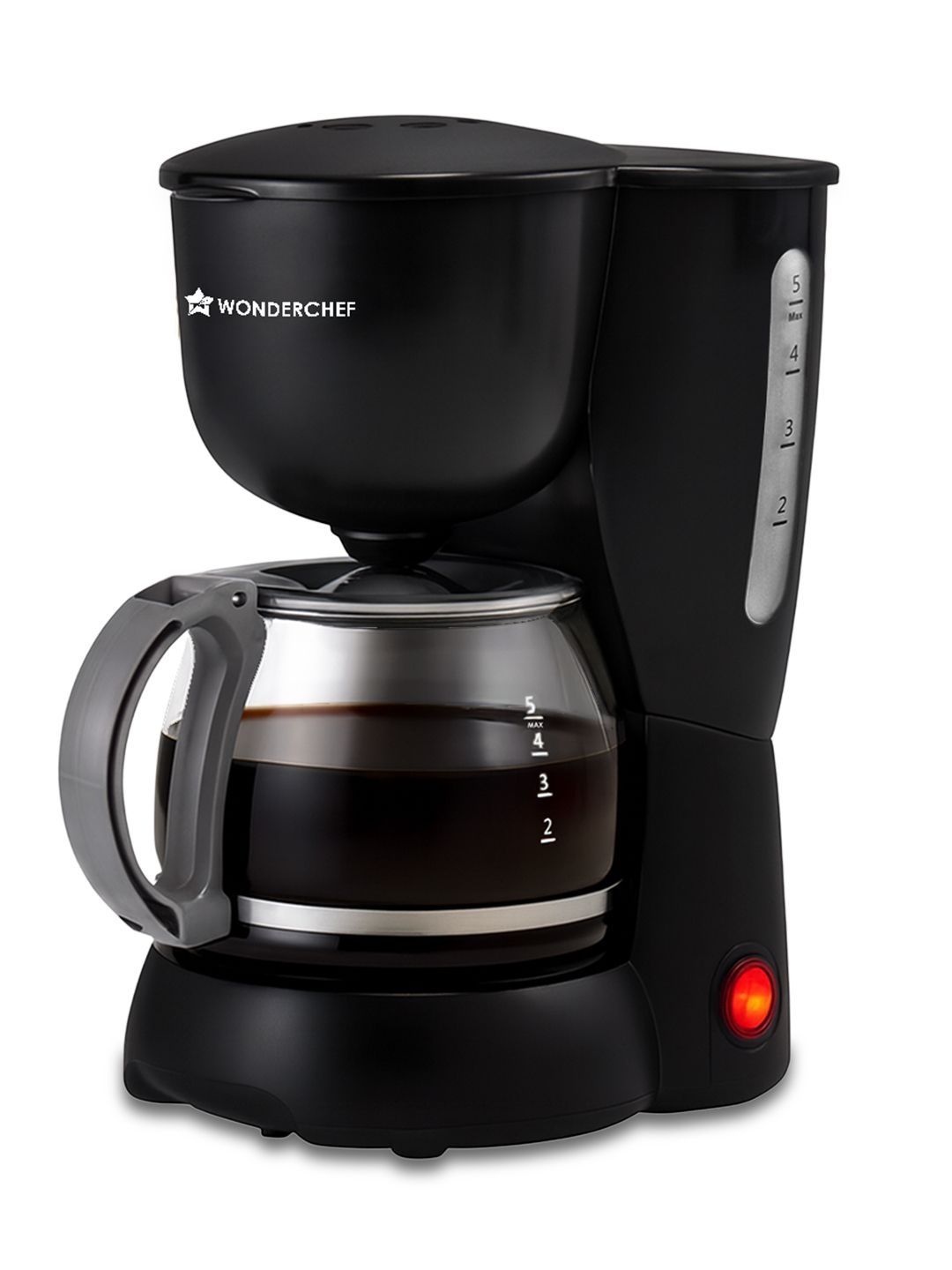 Wonderchef Wonderchef Veneto Brew Coffee Machine Black 550W - 625ml
