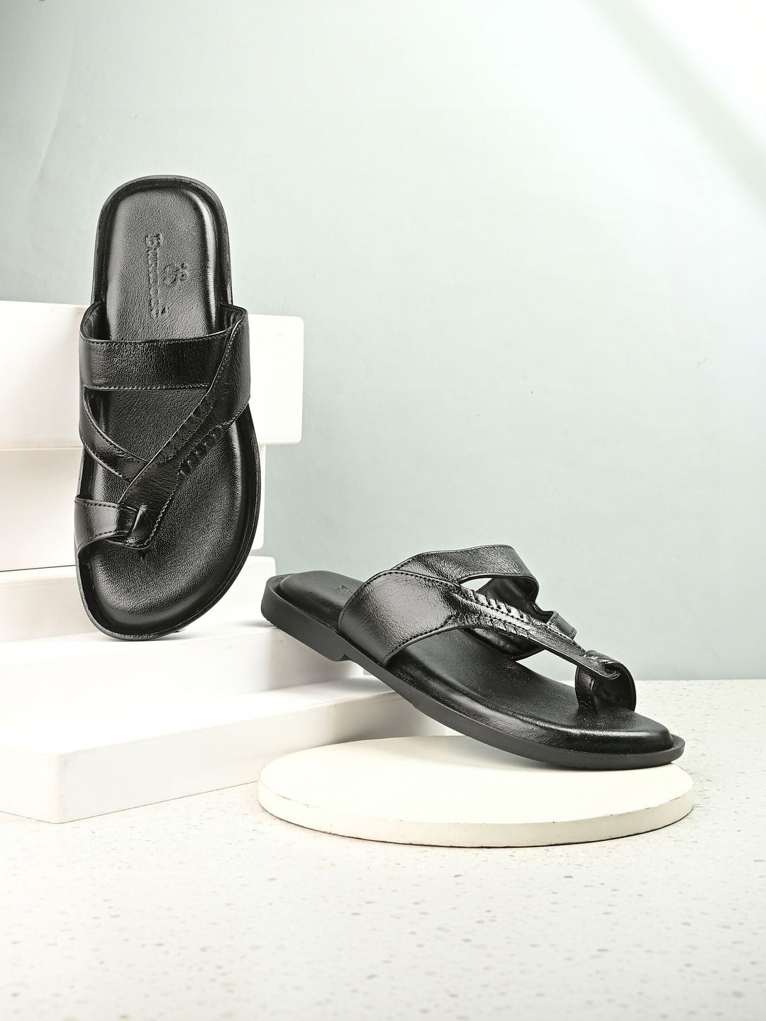 Burwood Men's Leather Slippers