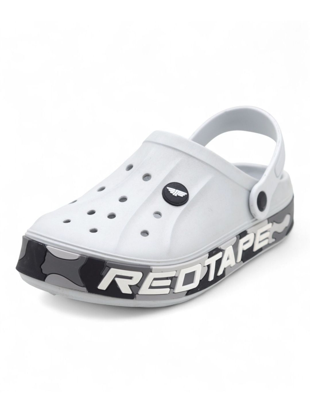 Red Tape Men Printed Clogs