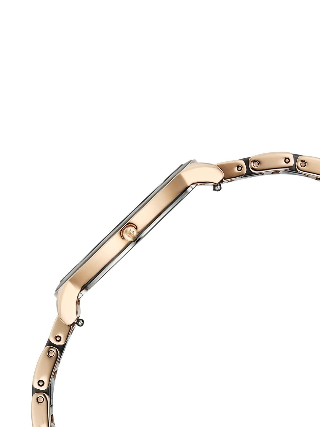 Edge Melange Ladies Quartz Analog Brown Dial Watch For - 2777KD01