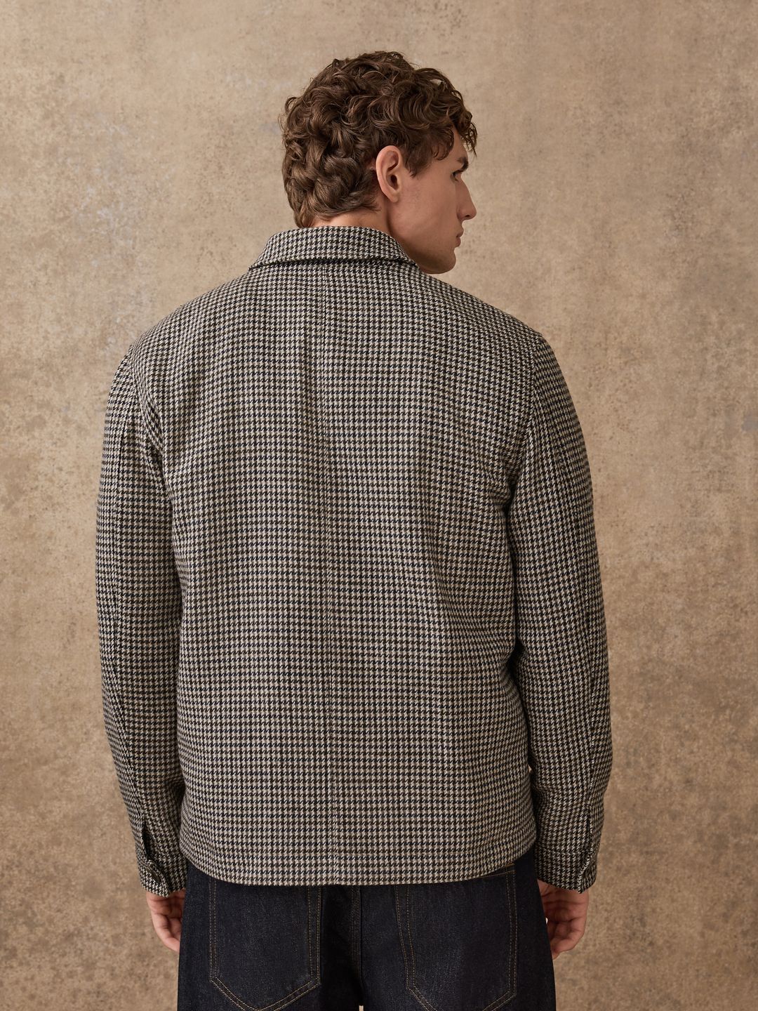 Buy NEXT Houndstooth Tailored Jacket - Jackets for Men 37498682
