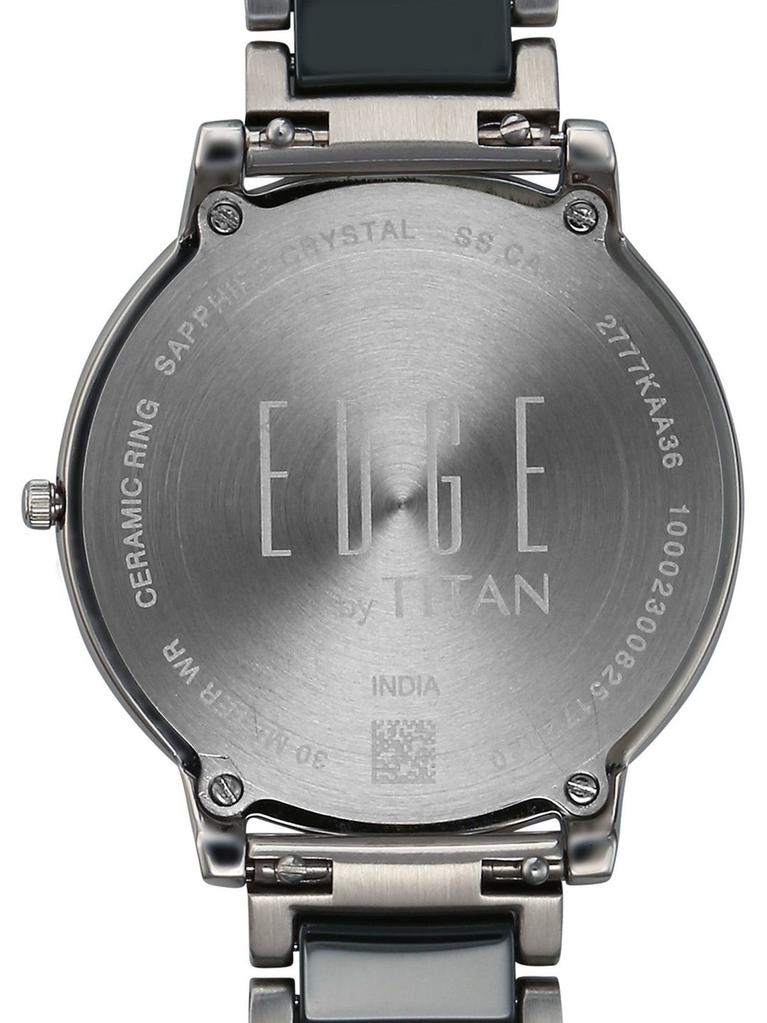 Edge Melange Ladies Quartz Analog Green Dial Watch For - 2777KD06