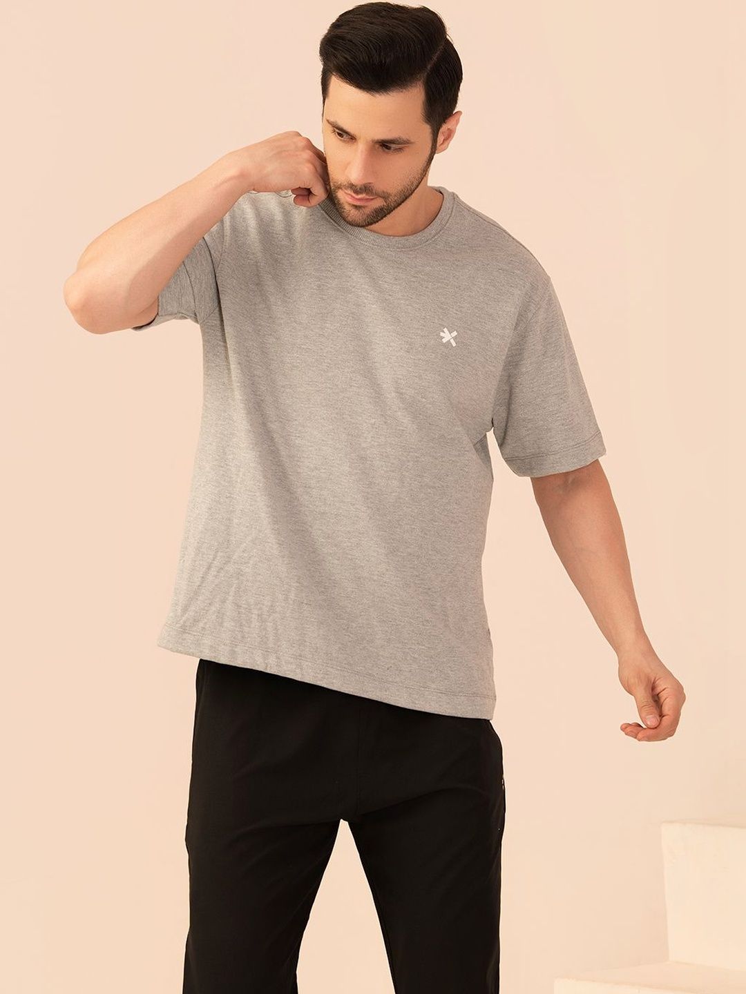 HRX by Hrithik Roshan Men Brand Logo T-shirt