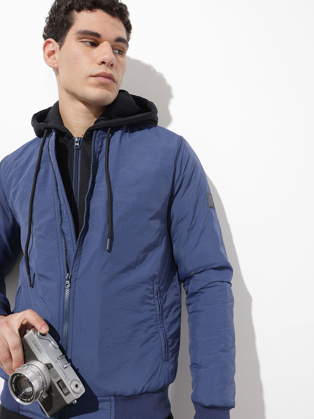 The Roadster Life Co. Detachable Hood Tailored Jacket