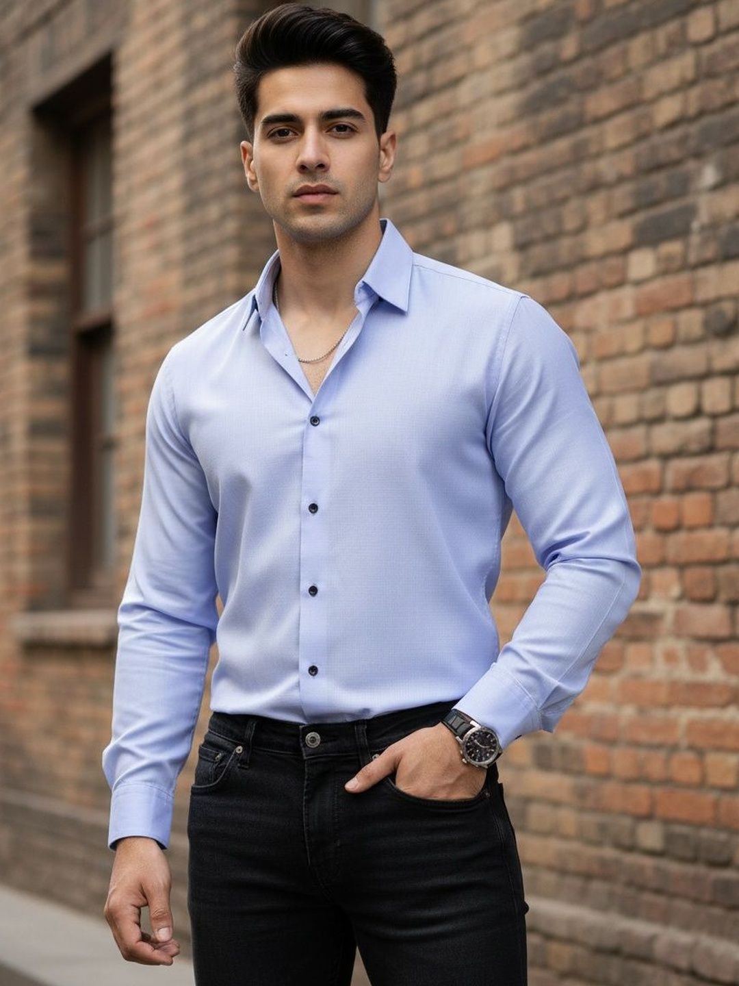 RICH STAG Men Comfort Casual Shirt