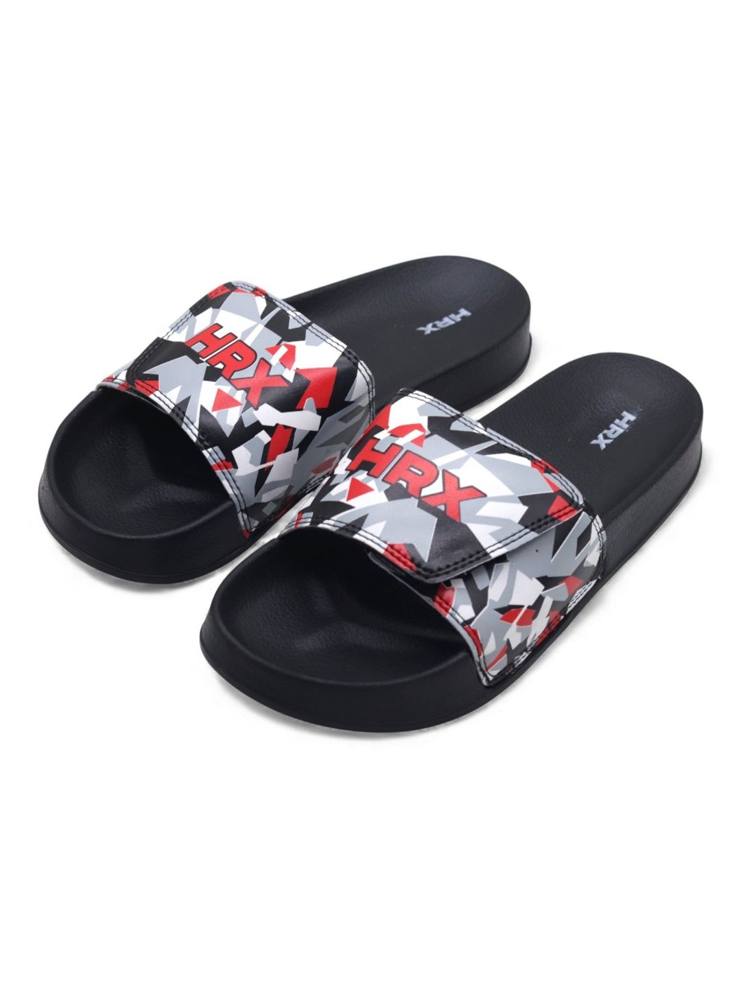 HRX by Hrithik Roshan Men Printed Sliders