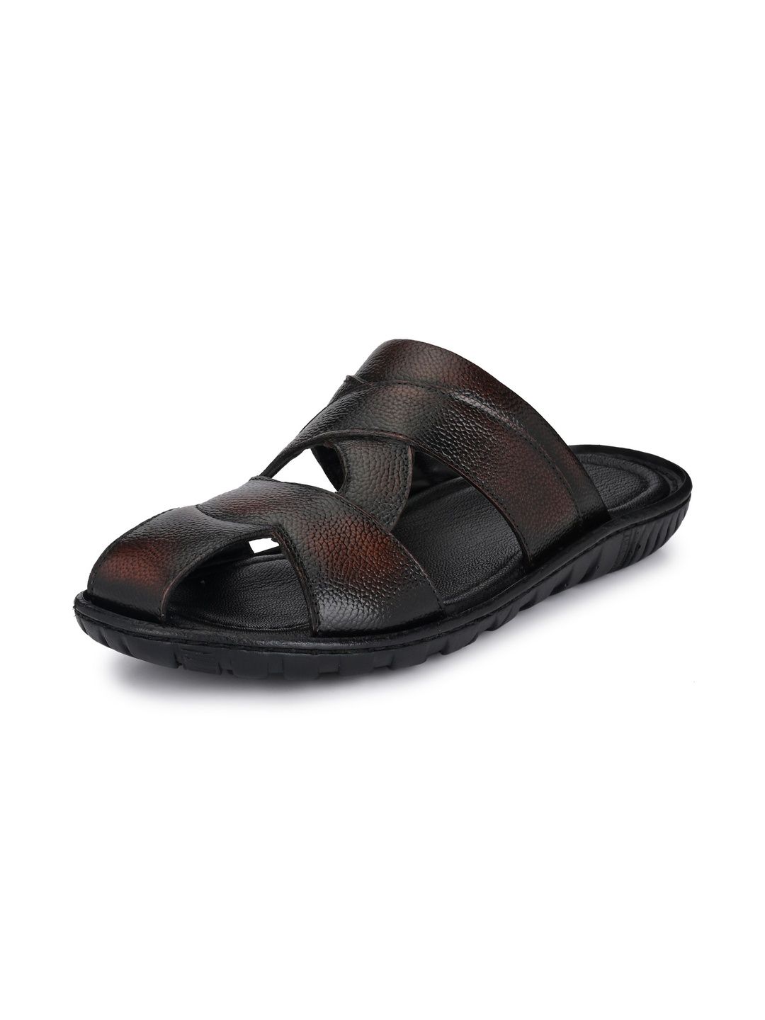 Burwood Men's Leather Slippers