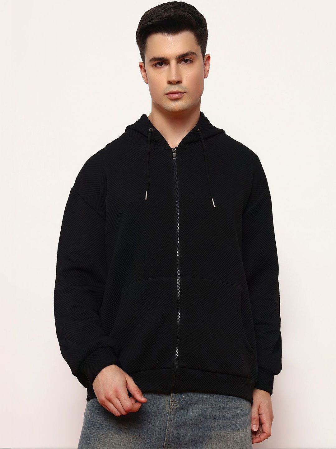 GENZILOOKS Men Woollen Knitted Jacket